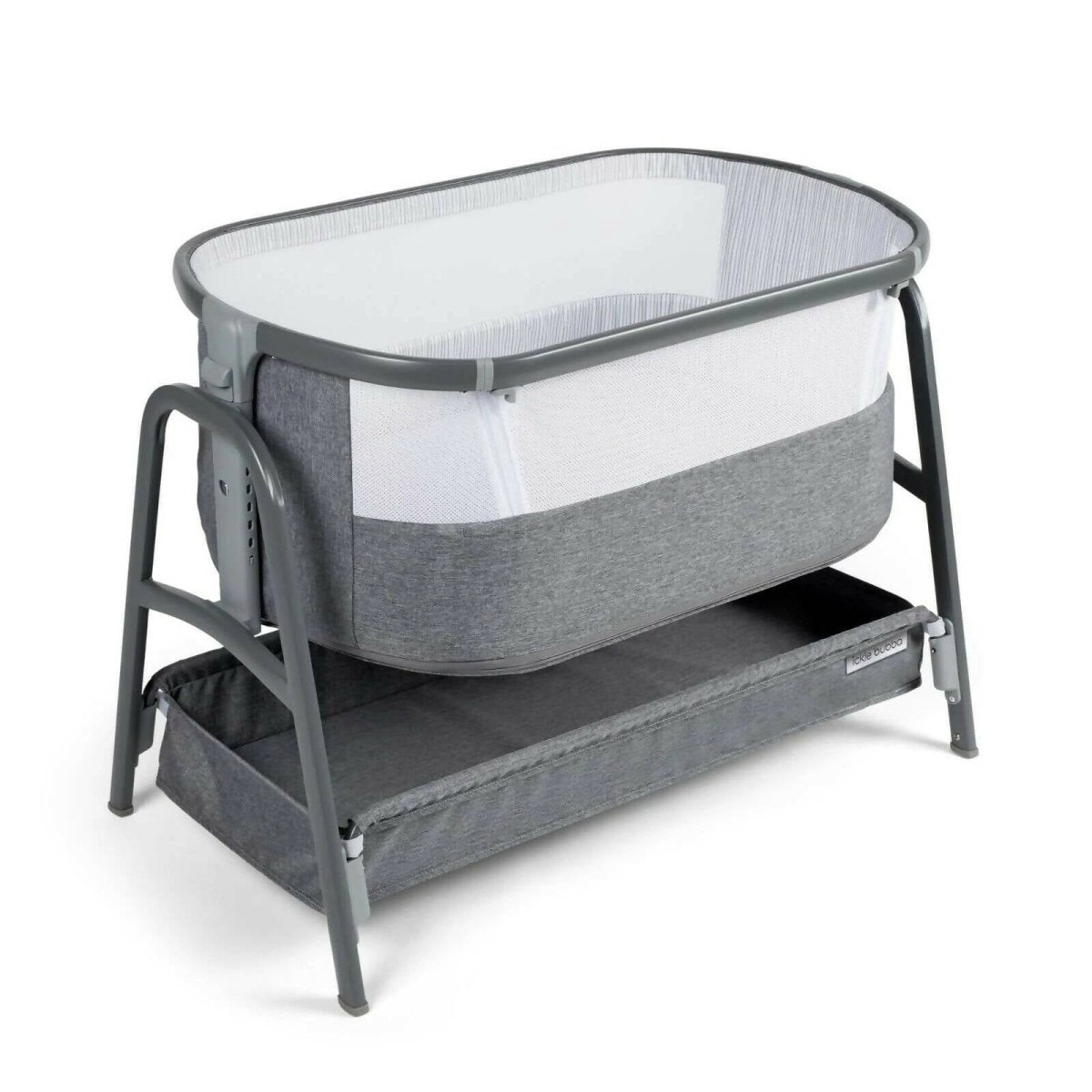 Ickle Bubba Bubba&Me Bedside Crib - Space Grey - ebebek - Black Friday