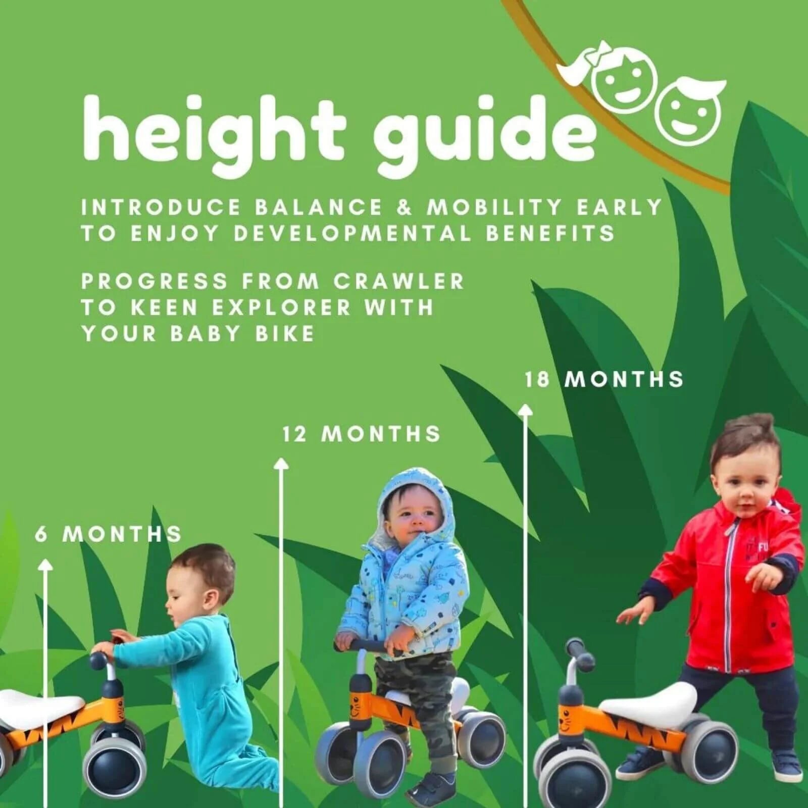 BOLDCUBE Baby Balance Bike - Red - ebebek - Black Friday