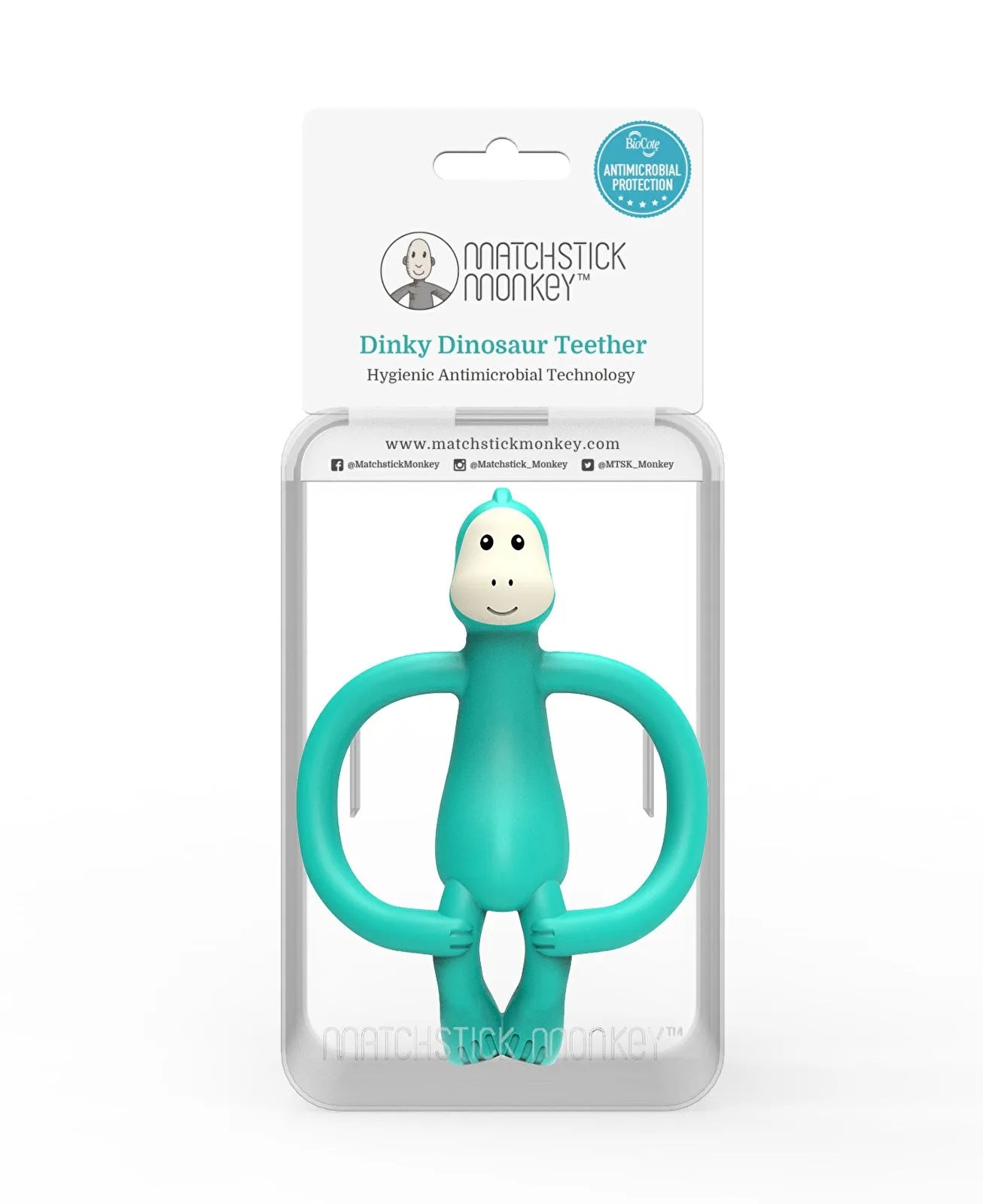Matchstick Monkey Dinky Dinosaur Teether - ebebek - Black Friday