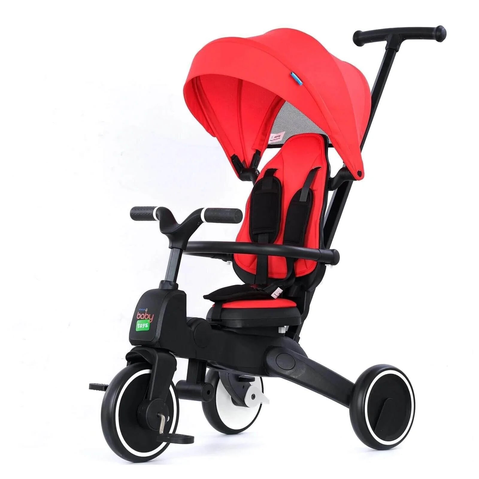 baby toys 3 in 1 Panda Foldable Trike Tricycles - ebebek - Black Friday