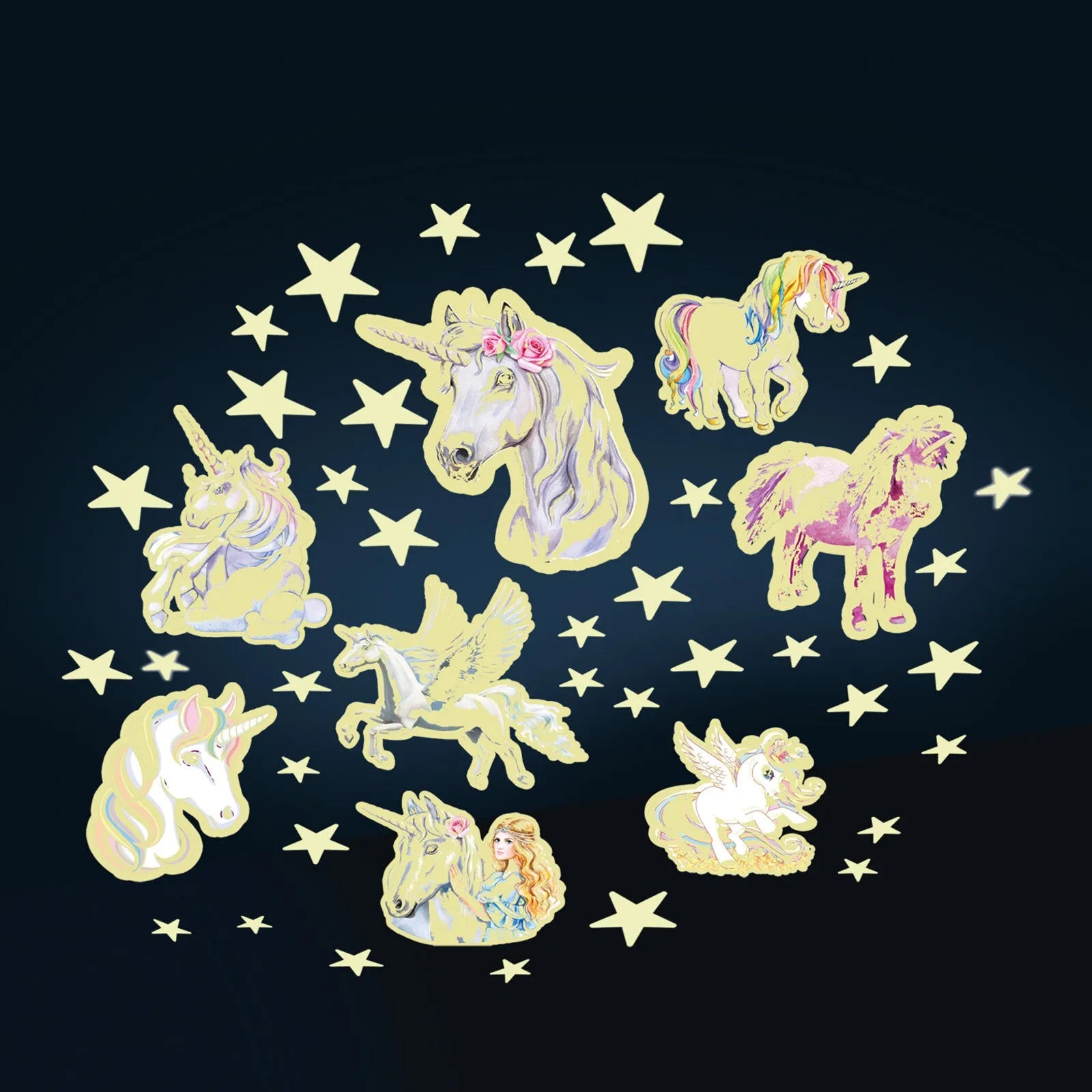 The Original Glowstars Company Glitter Stars & Unicorns - ebebek - Black Friday