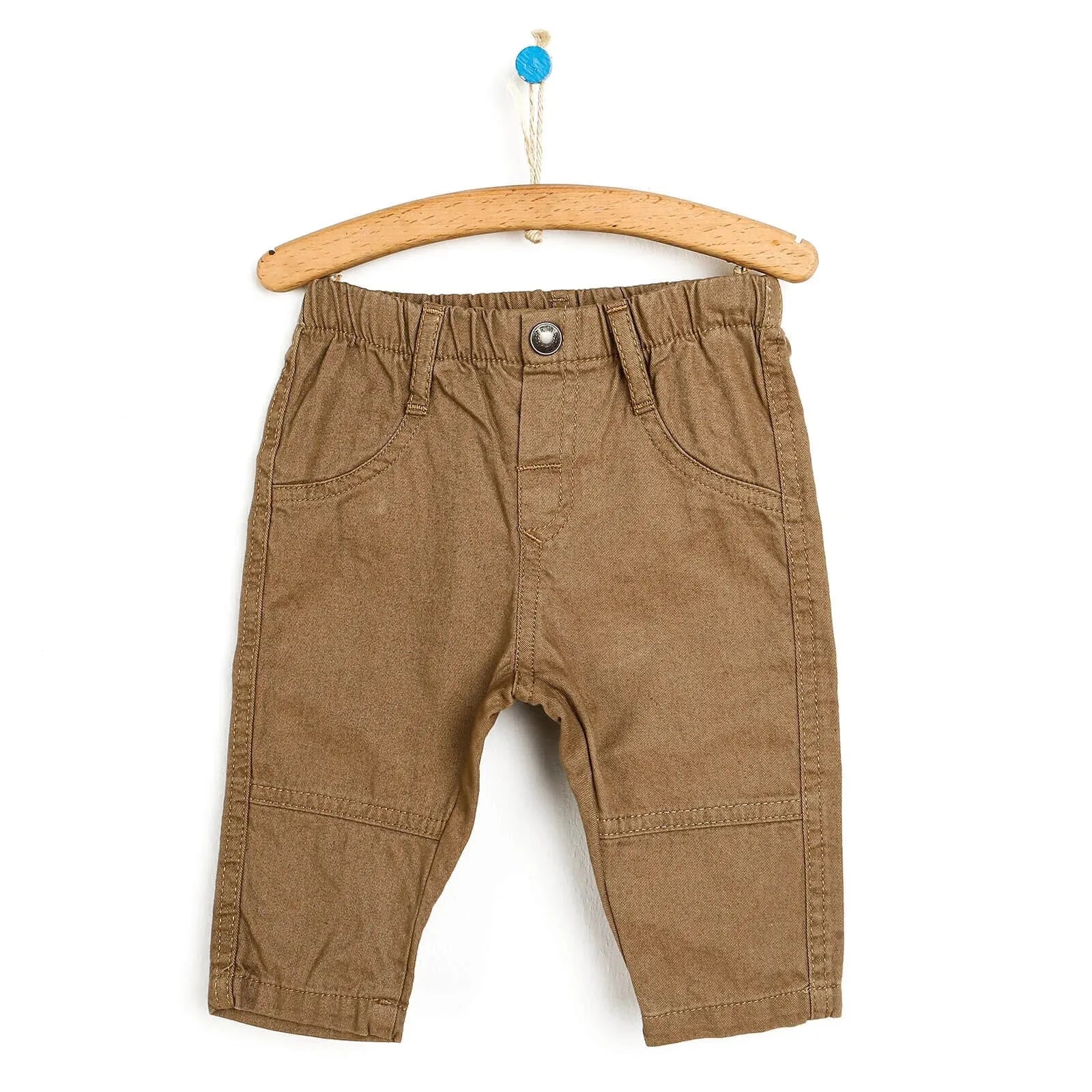 HelloBaby Basic Baby Boy Woven Pants - Light Brown - ebebek - Black Friday