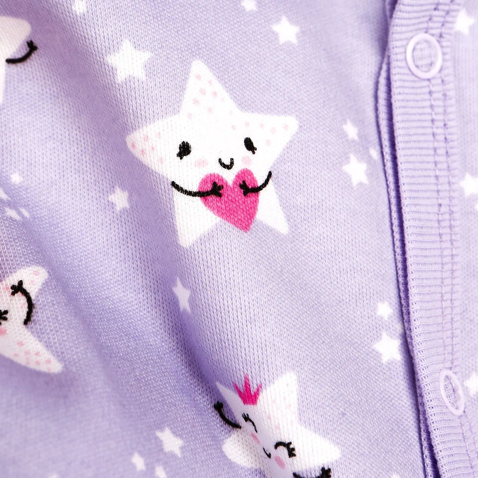 HelloBaby Basic Baby Girl Pyjamas Set - Lilac - ebebek - Black Friday