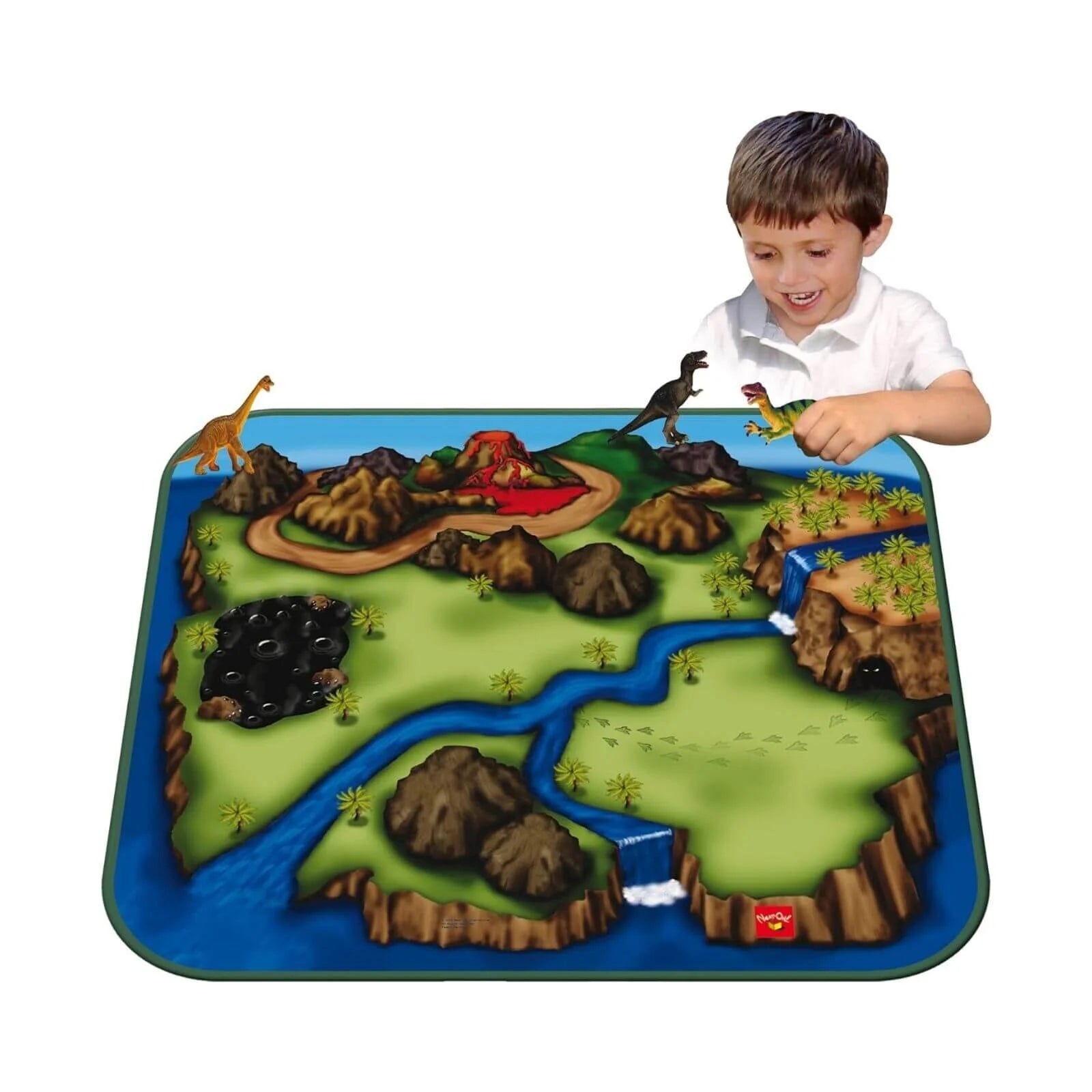 Peterkin Dinosaur ZipBin & Playmat Plus 2 pcs - ebebek - Black Friday
