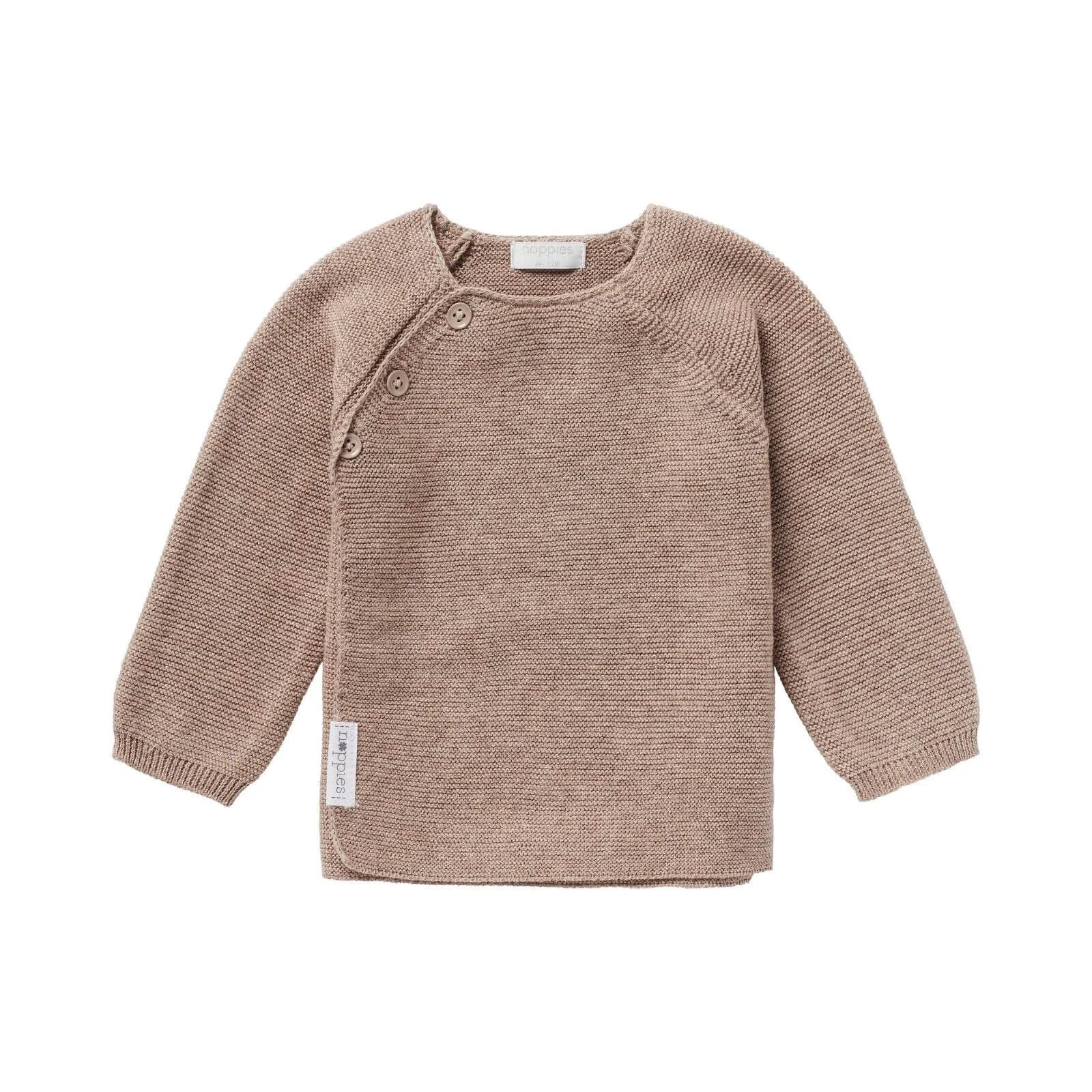 Noppies U Cardigan Knit LS Pino - Taupe Melange - ebebek - Black Friday