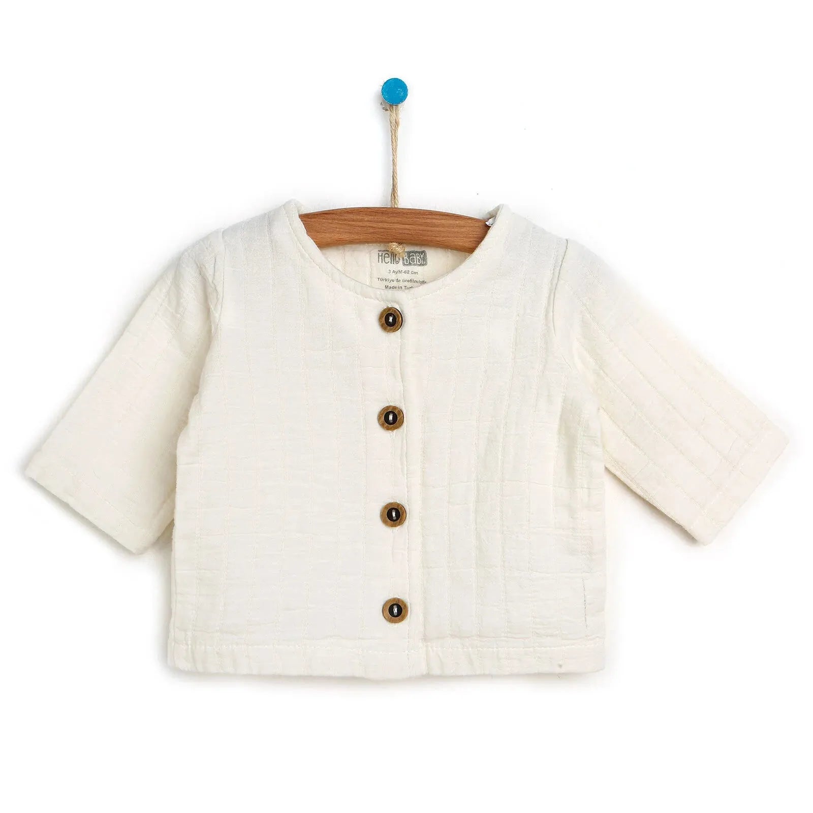 HelloBaby Newborn Cardigan - White - ebebek - Black Friday