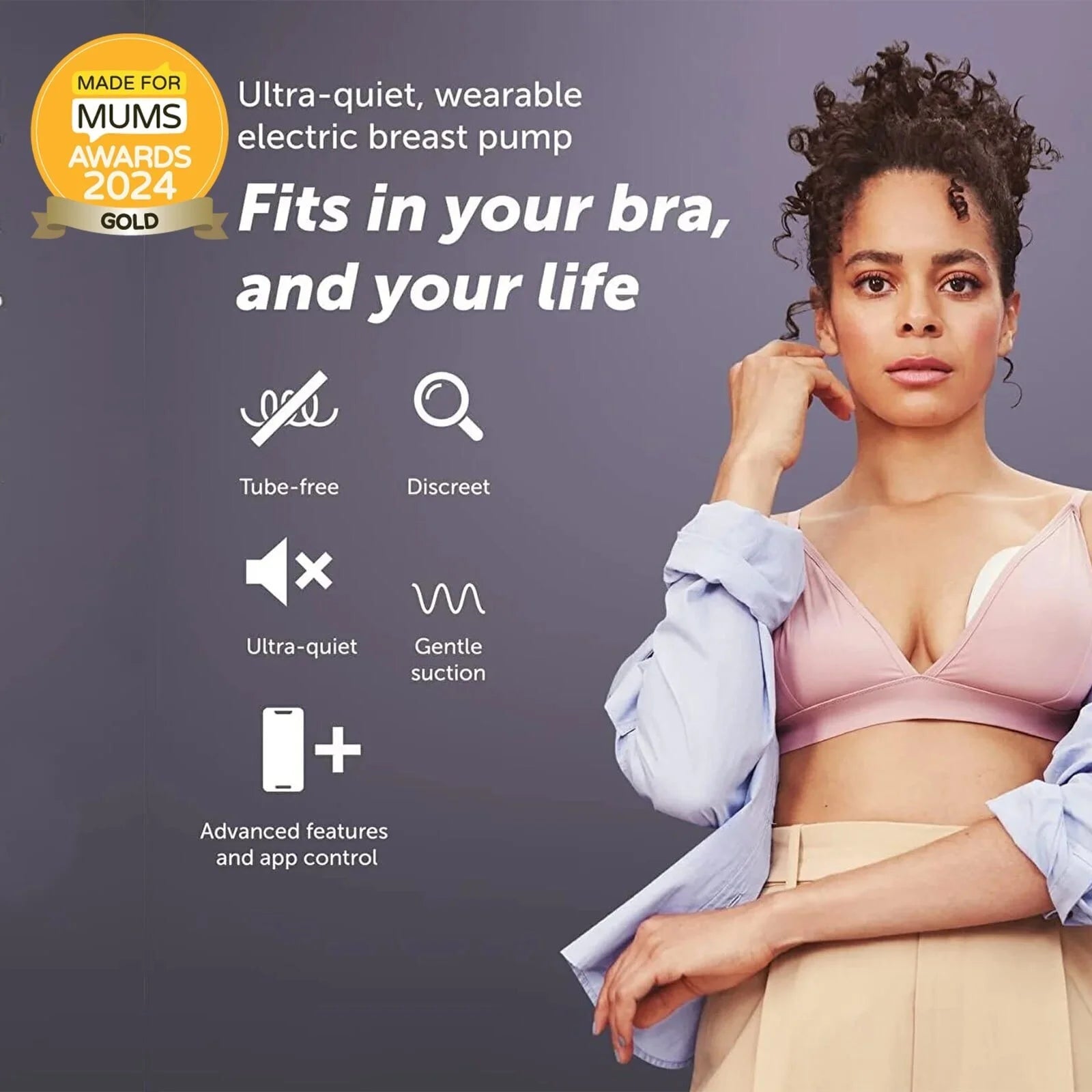 Elvie Pump Single Ultra - Quiet Wearable Electric Breast Pump - ebebek - Black Friday