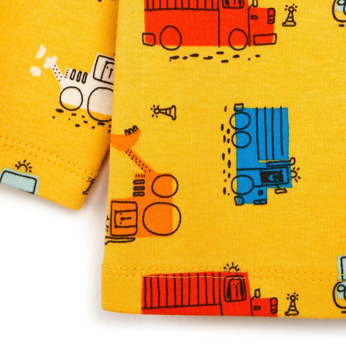 HelloBaby Basic Baby Boy Pyjamas Set - Yellow - ebebek - Black Friday