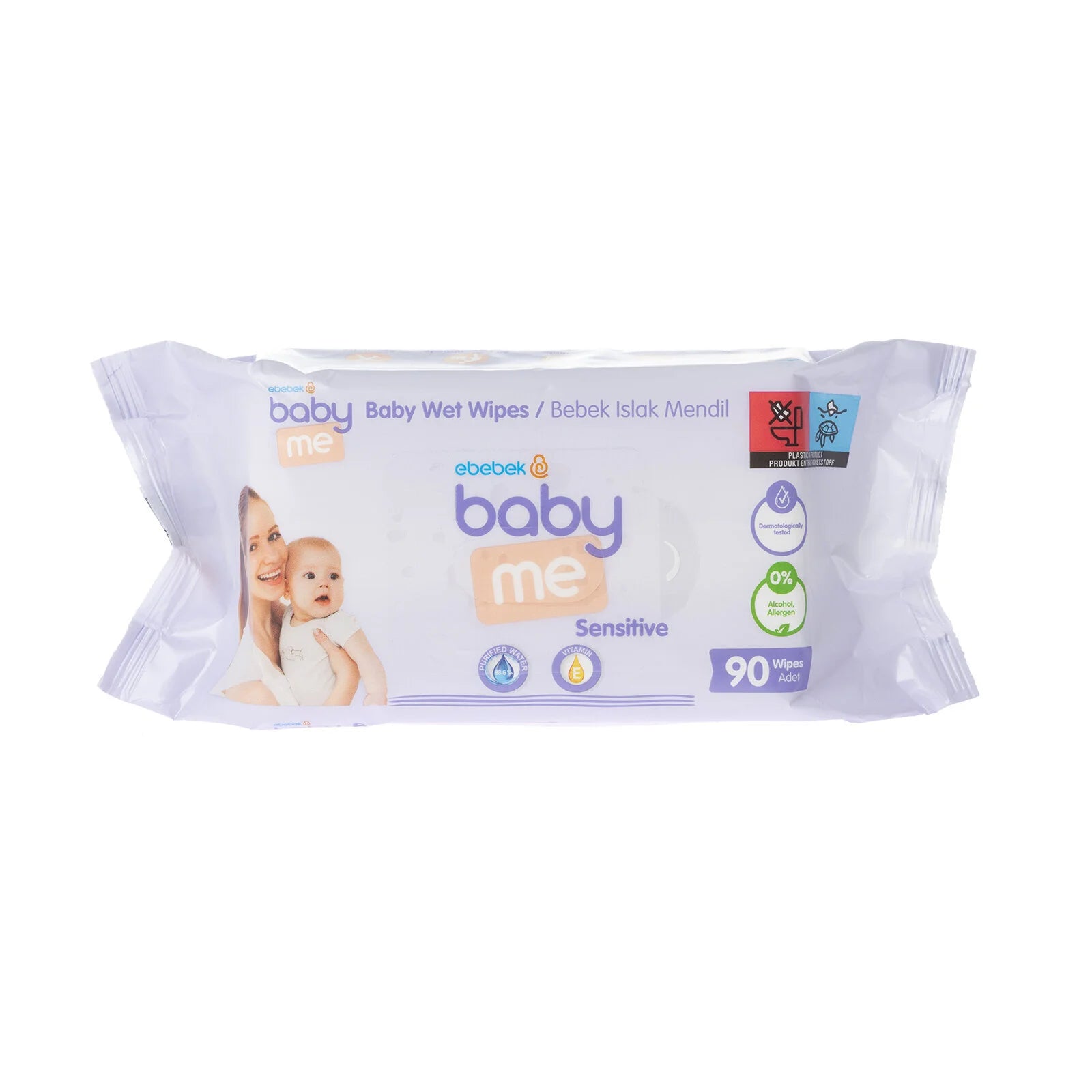 baby me Sensitive Wipes 3x90 pcs - ebebek - Black Friday