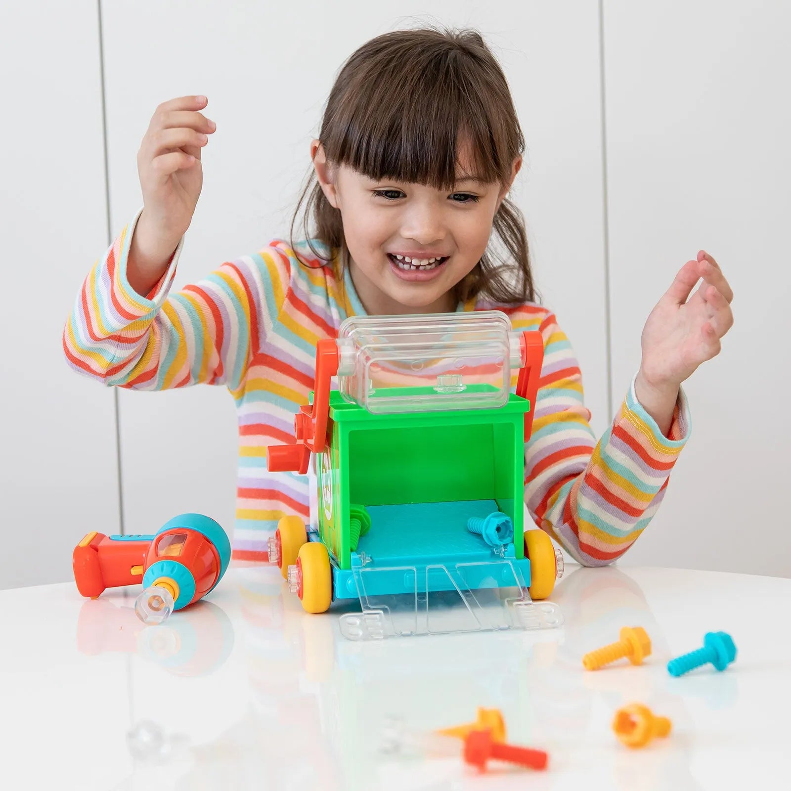 Design & Drill Bolt Buddies Police Rescue Pick - It - Up Truck - ebebek - Black Friday