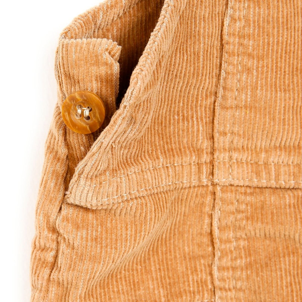 HelloBaby Basic Baby Boy Velvet Overalls - Brown - ebebek - Black Friday