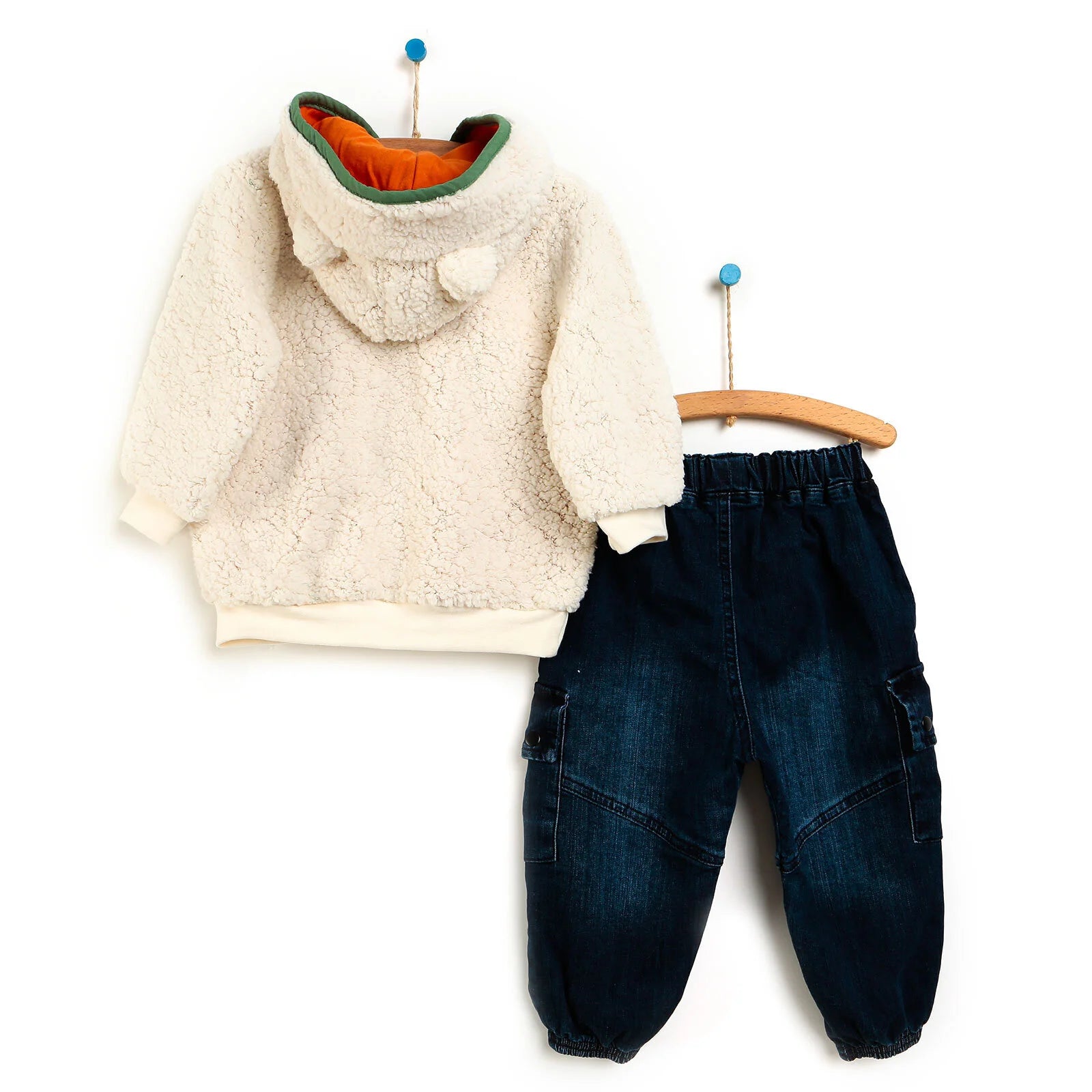 HelloBaby Sweatshirt - Pants - Ecru - ebebek - Black Friday