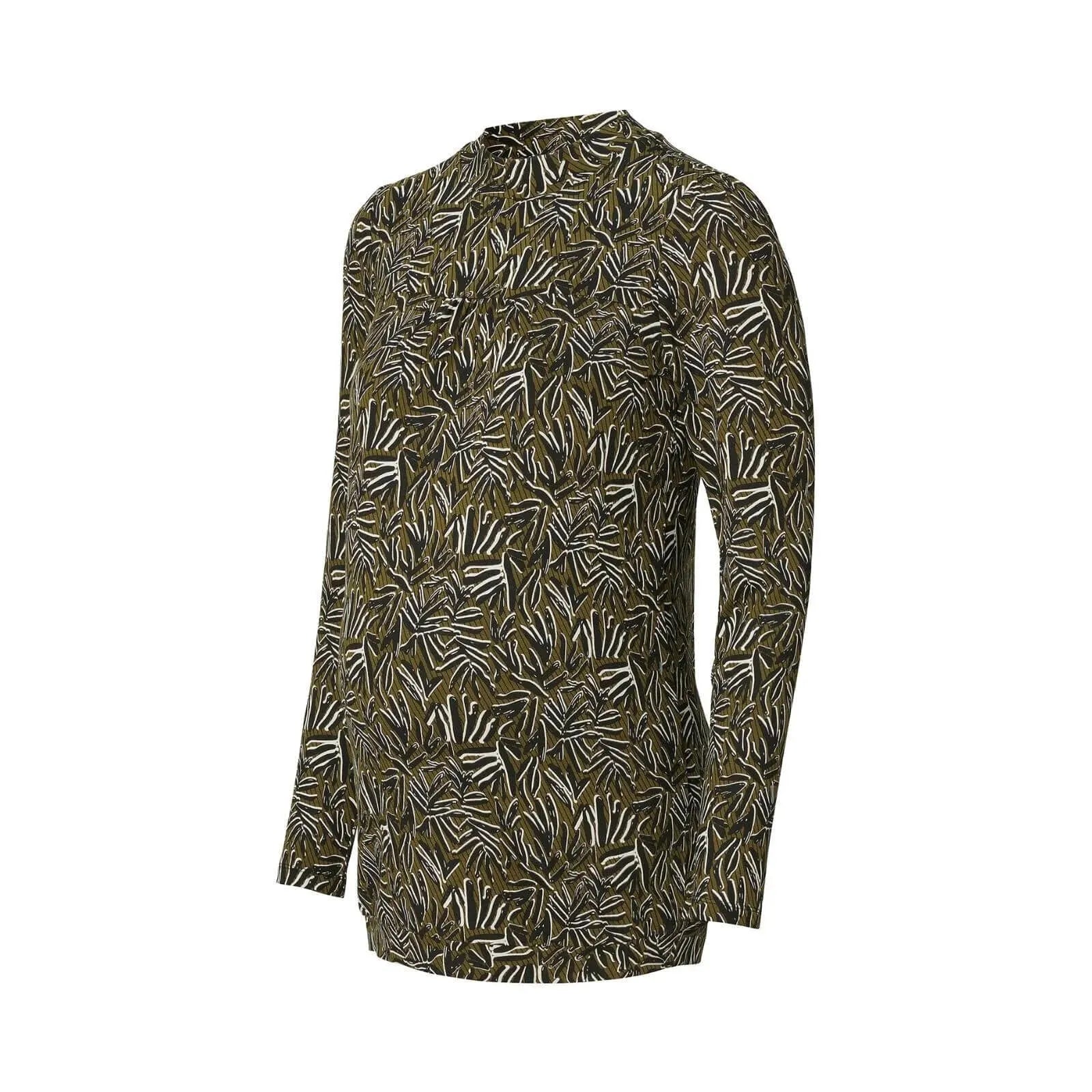 Noppies T-shirt Rayne Long Sleeve Allover Print - Dark Green - ebebek - Black Friday