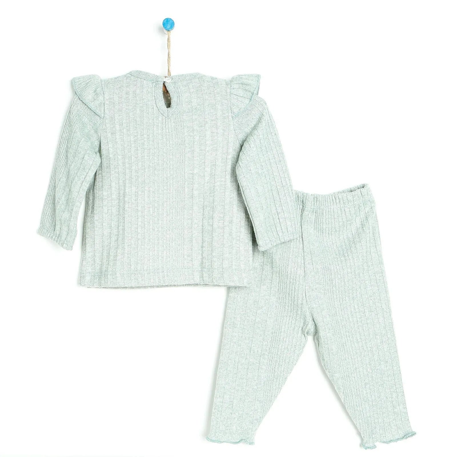 HelloBaby Basic Ruffle Off Shoulder Blouse - Tights - Multicolour - ebebek - Black Friday