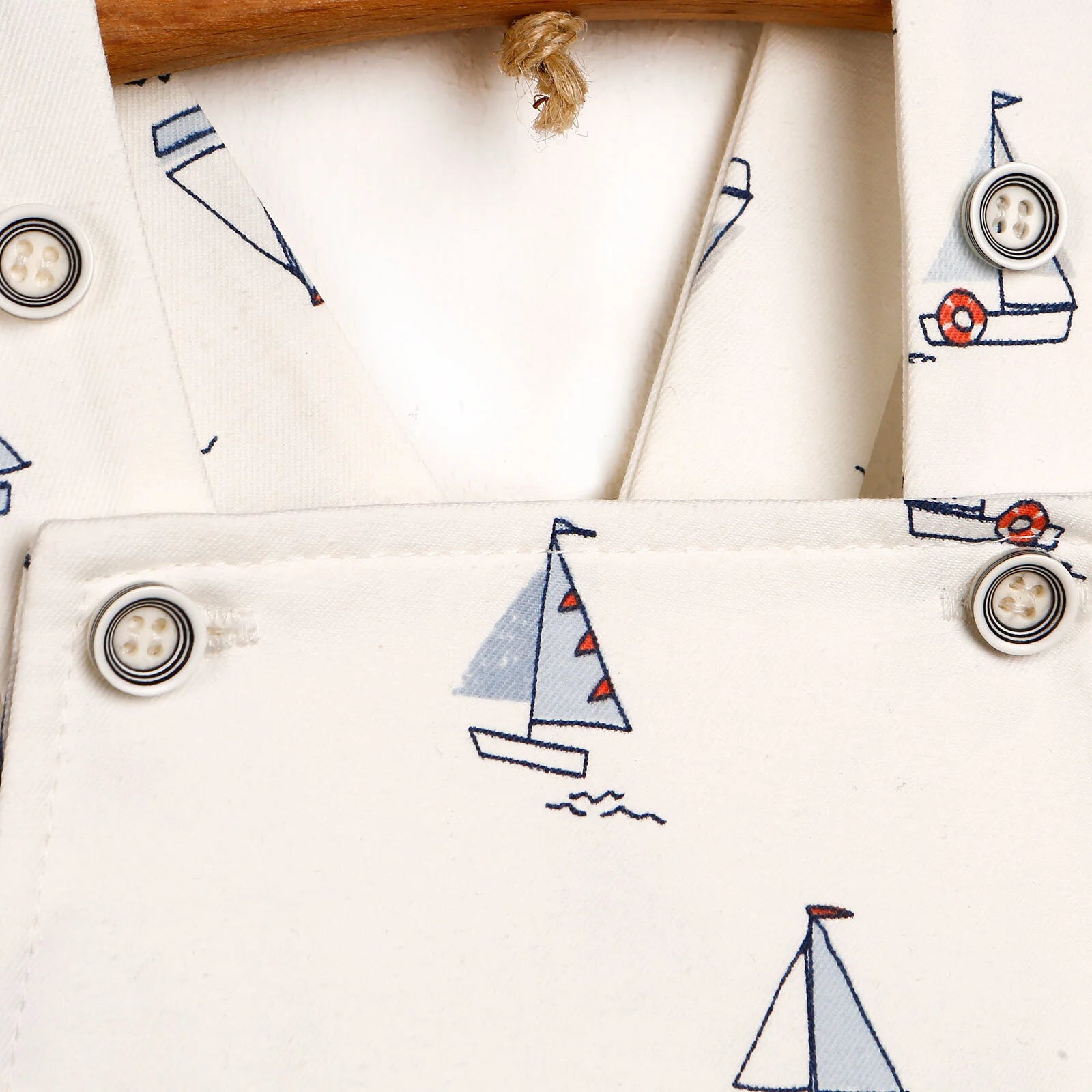 Bebbek Newborn Salling Theme Romper - White - ebebek - Black Friday