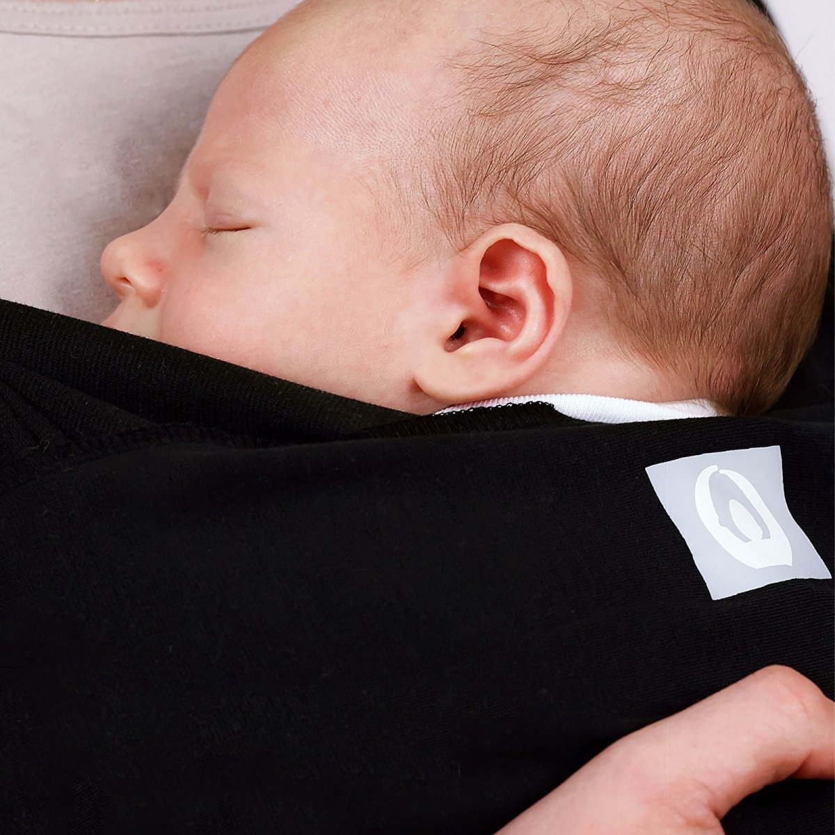 Gaia Carry Stretchy Baby Wrap Pure Tencel - Ebony - ebebek - Black Friday