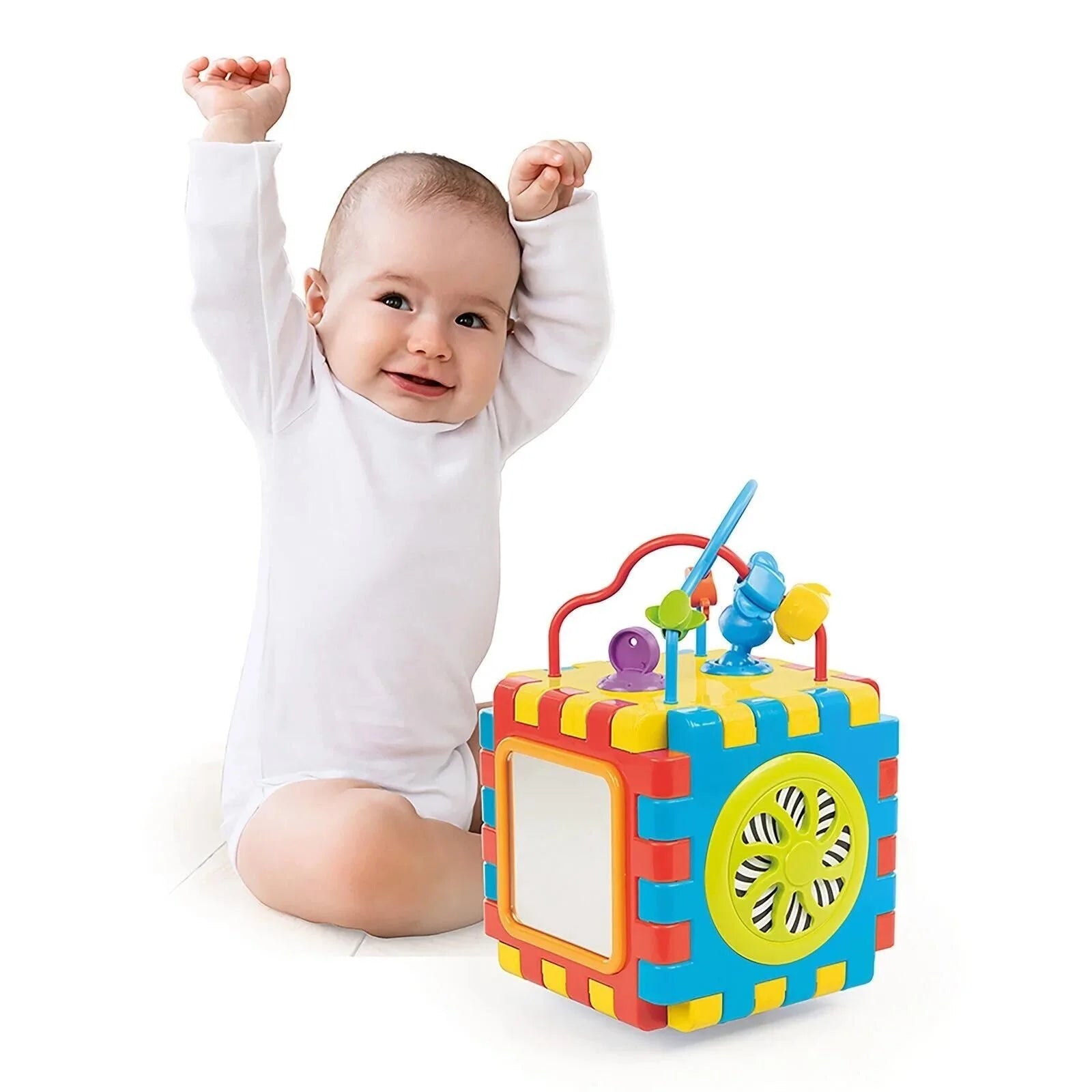 Dolu 2 - in - 1 Educational Cube And Puzzle - ebebek - Black Friday