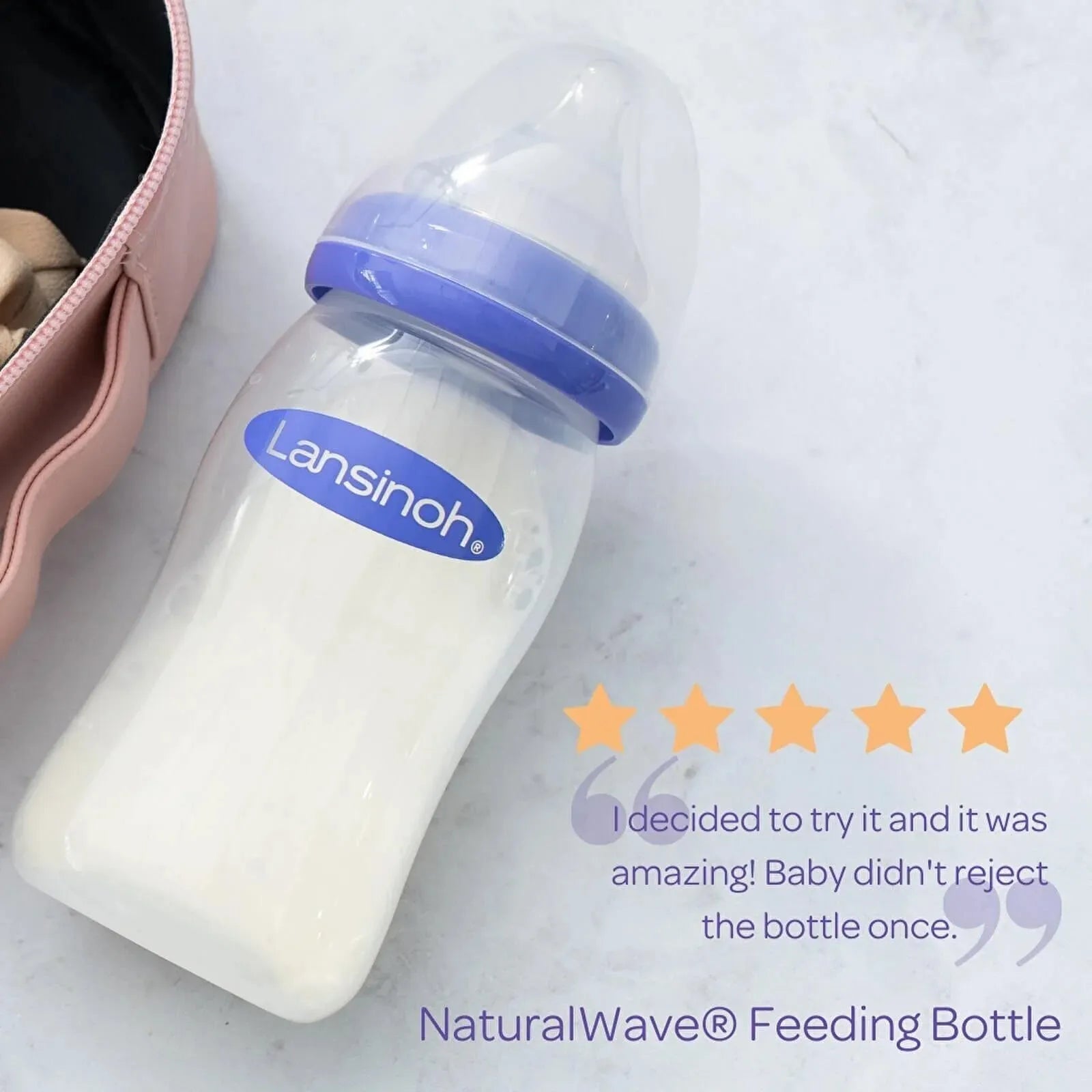 Lansinoh 2 Feeding Bottles with NaturalWave Teat 240ml - ebebek - Christmas