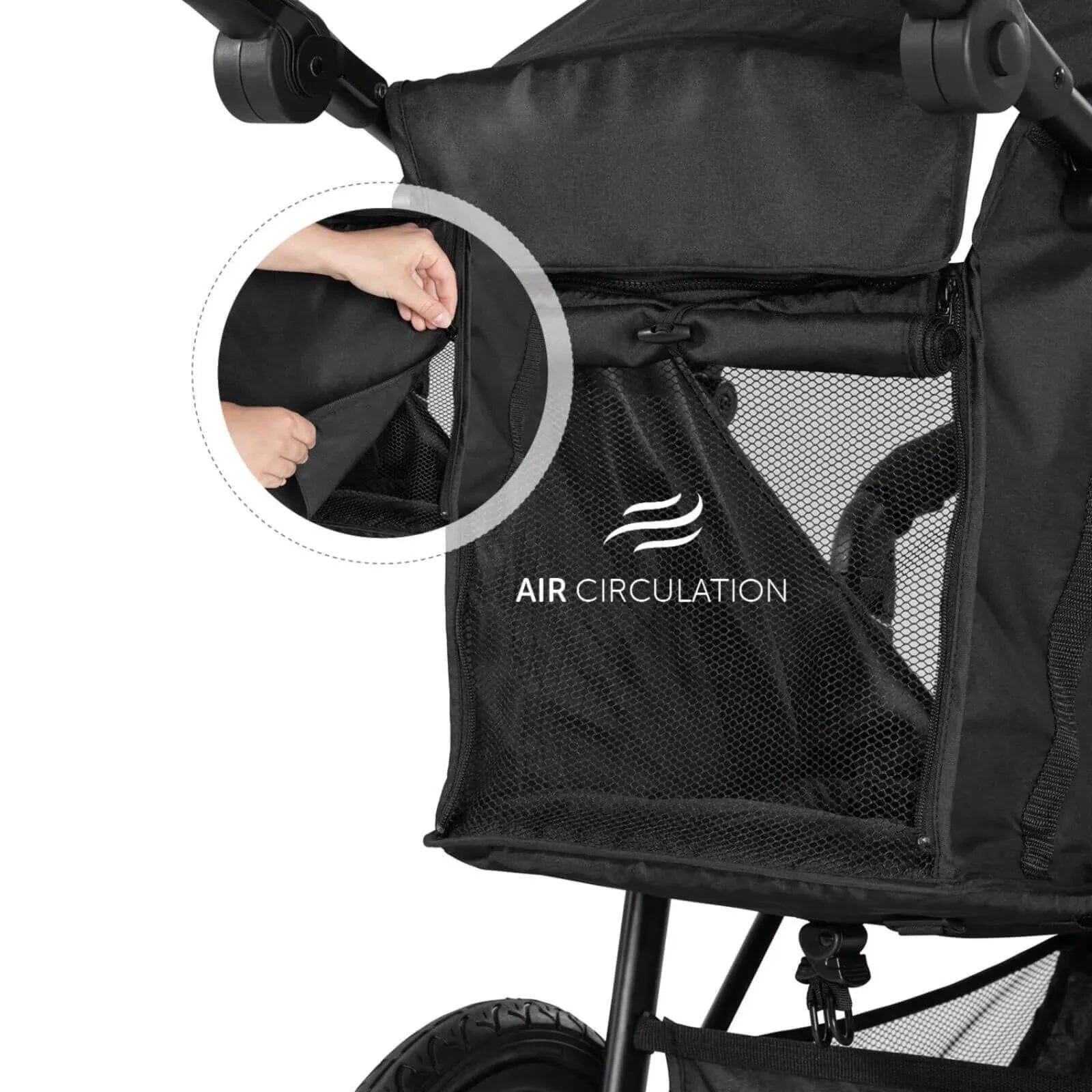 Hauck Runner 2 Pushchair - Black - ebebek - Black Friday