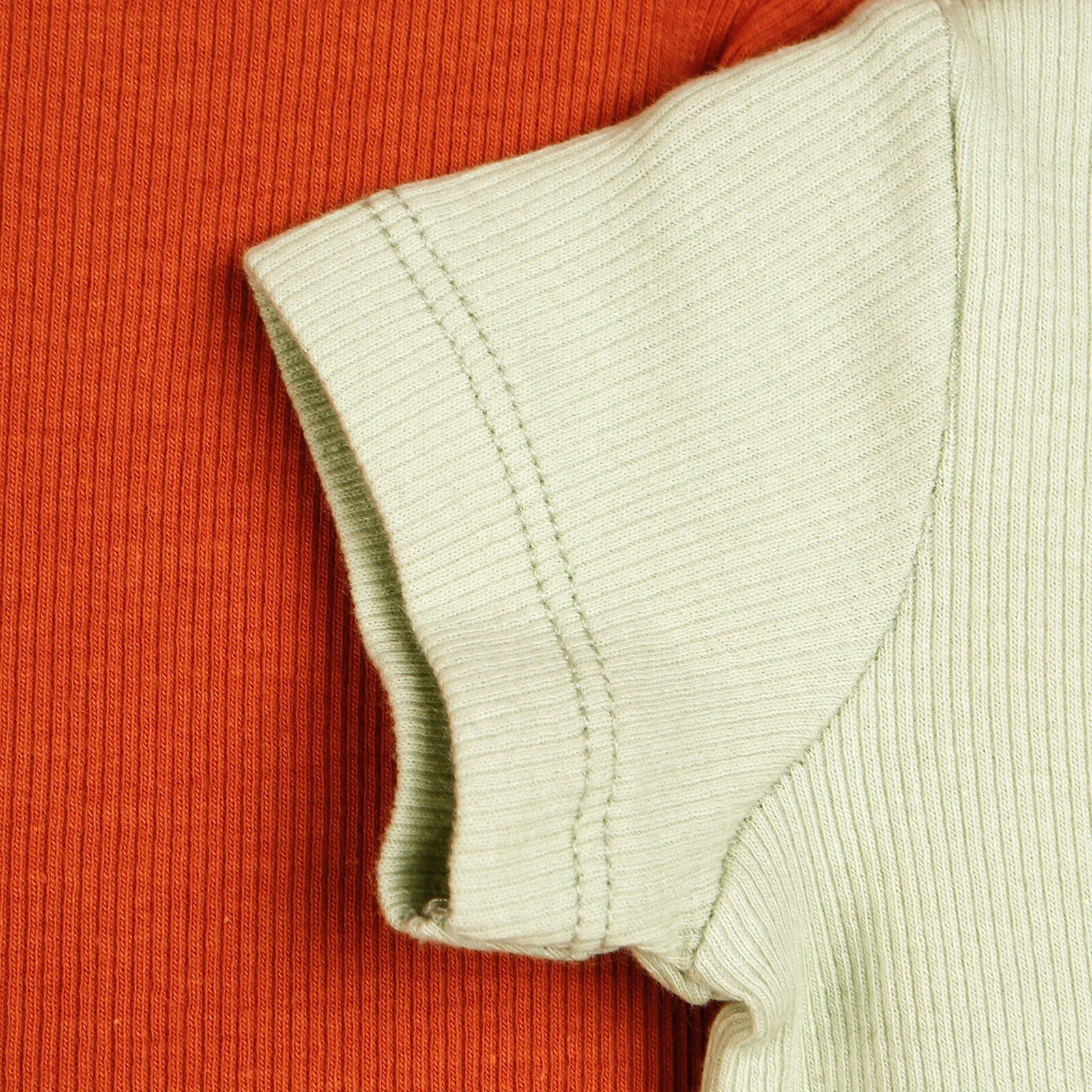 HelloBaby Basic 2 Piece Short Sleeve Short Overalls - Ginger - ebebek - Black Friday