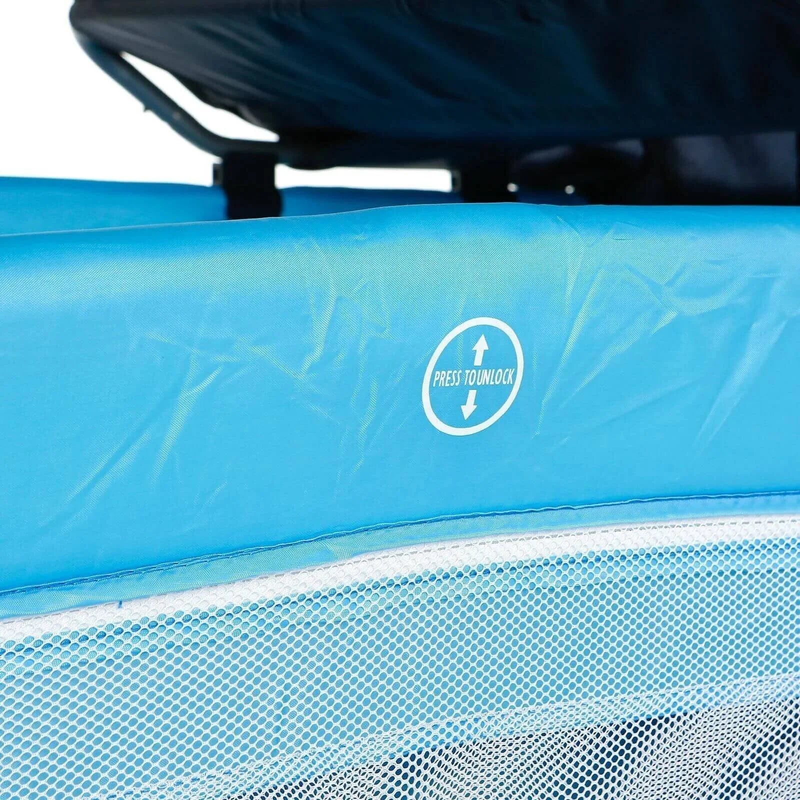 baby plus Play - Sleep Travel Cot - Ocean Blue - baby plus - ebebek