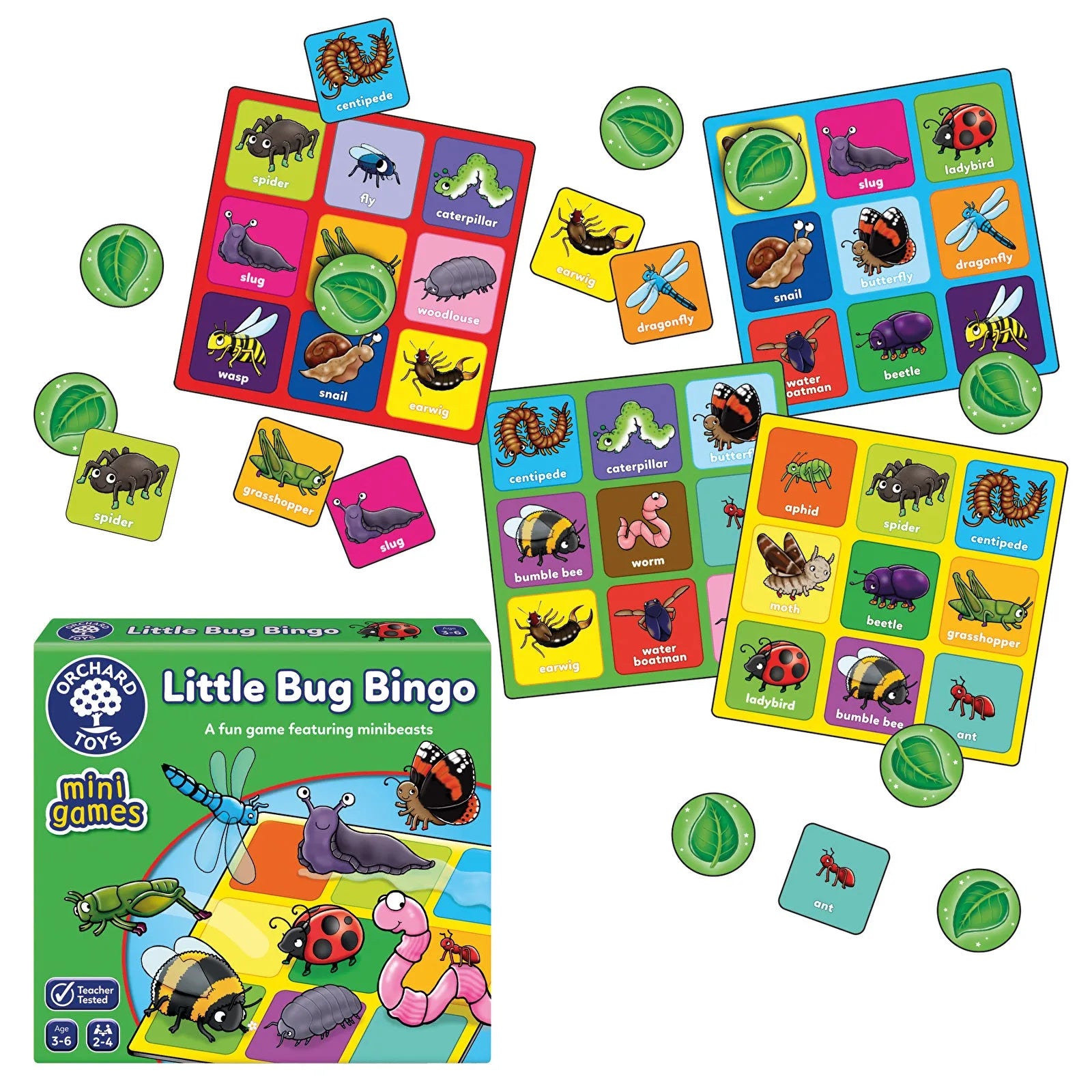 Orchard Toys Little Bug Bingo Mini Game - ebebek - Black Friday