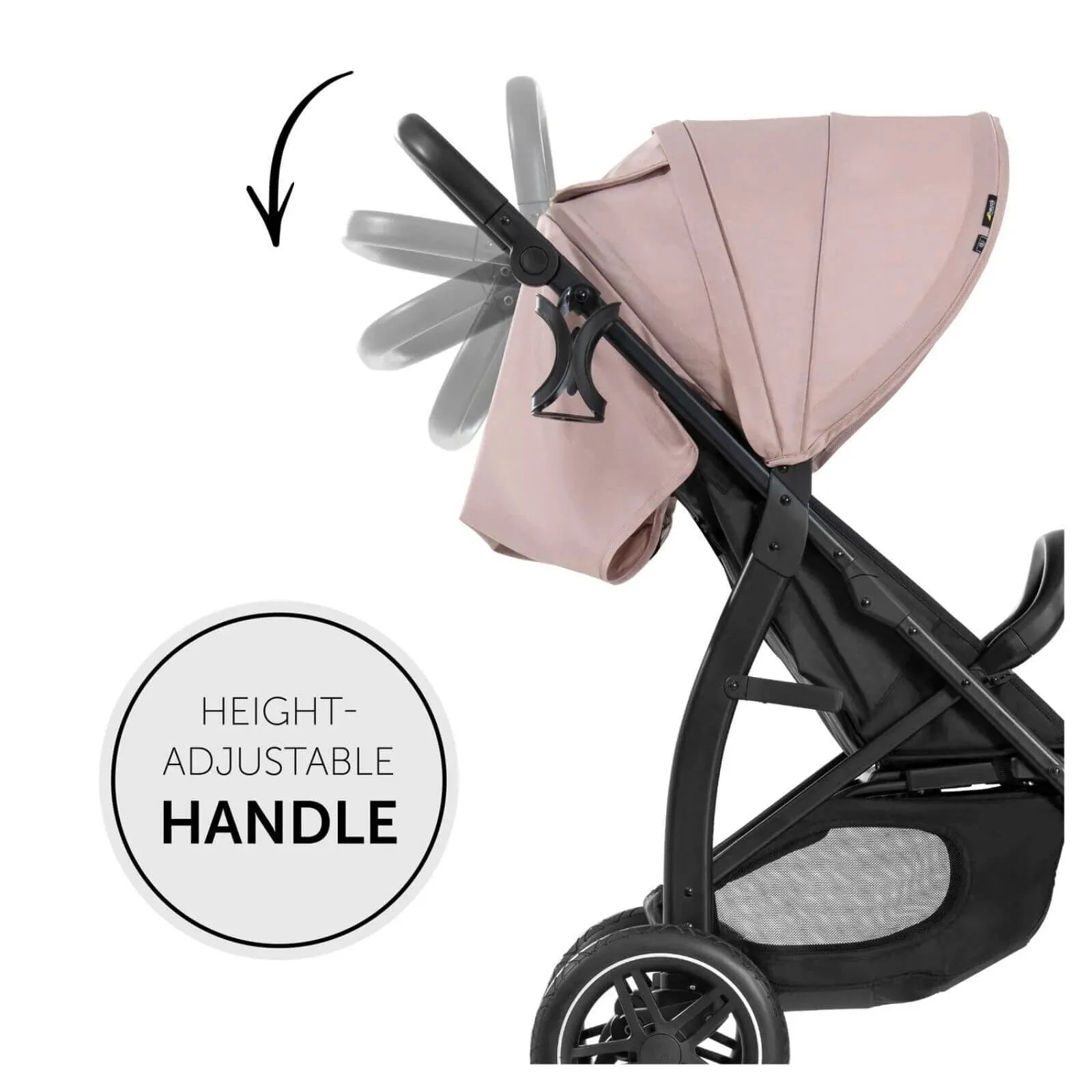 Hauck Rapid 4D Pushchair - Rose - ebebek - Black Friday