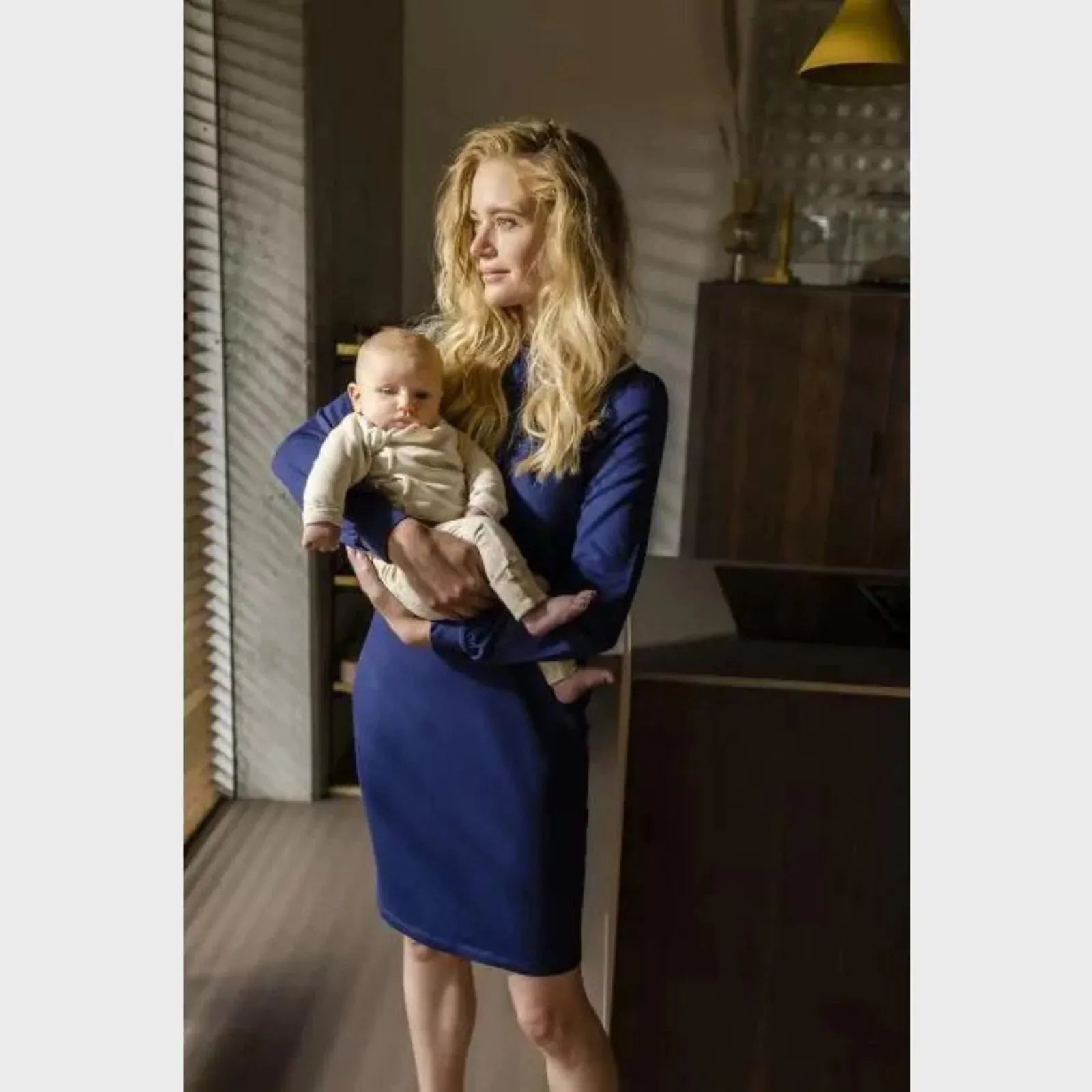 Noppies Nursing Dress Pinole - Navy Blue - ebebek - Black Friday