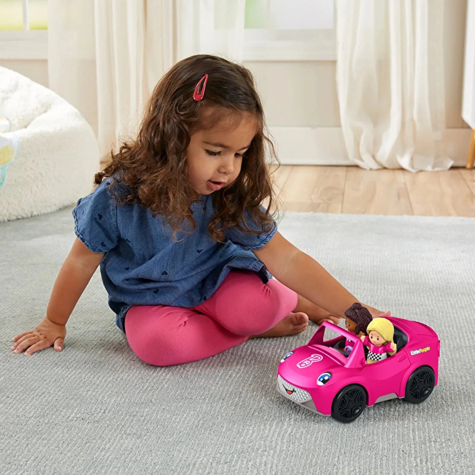 Fisher - Price Little People Barbie Convertible - ebebek - Black Friday