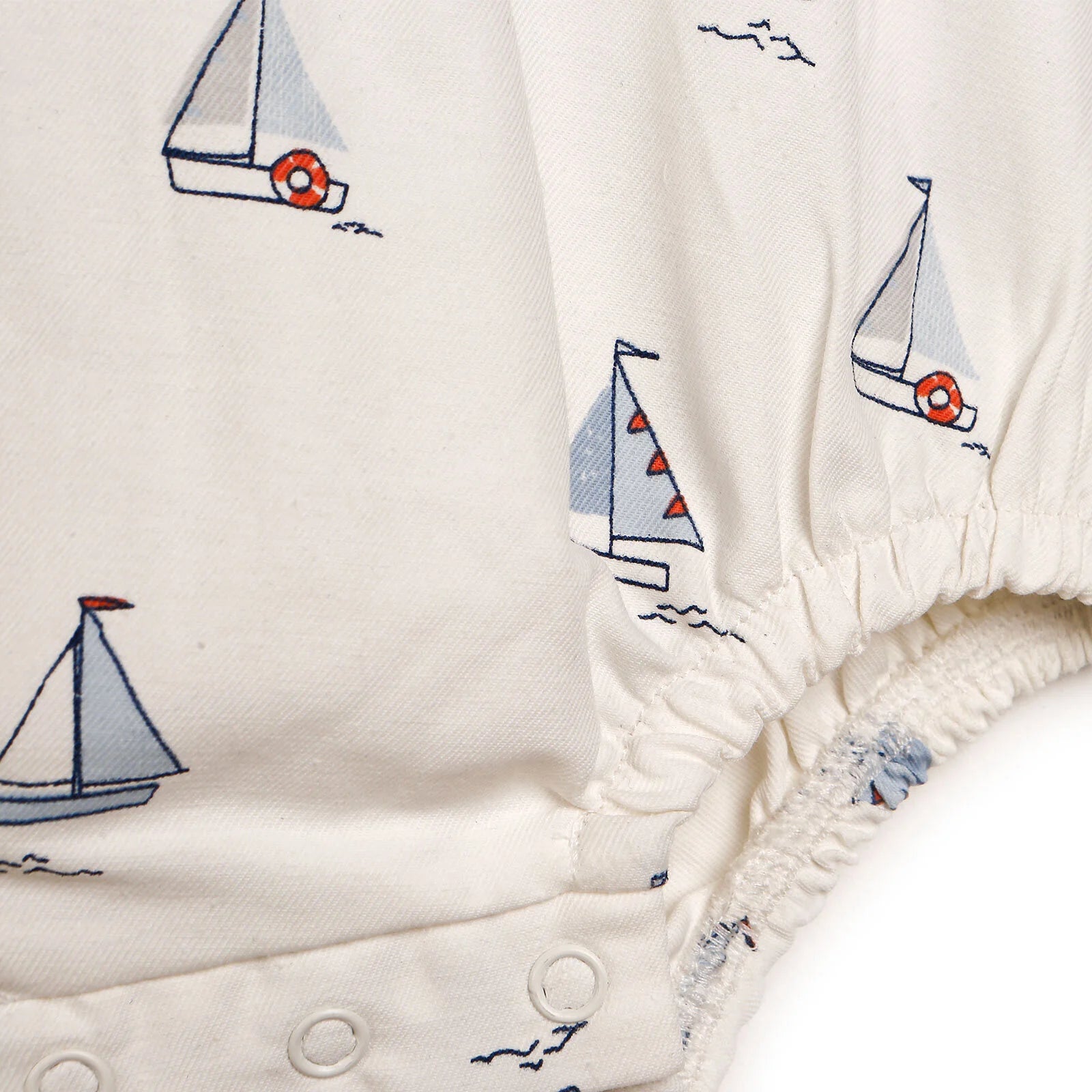 Bebbek Newborn Salling Theme Romper - White - ebebek - Black Friday