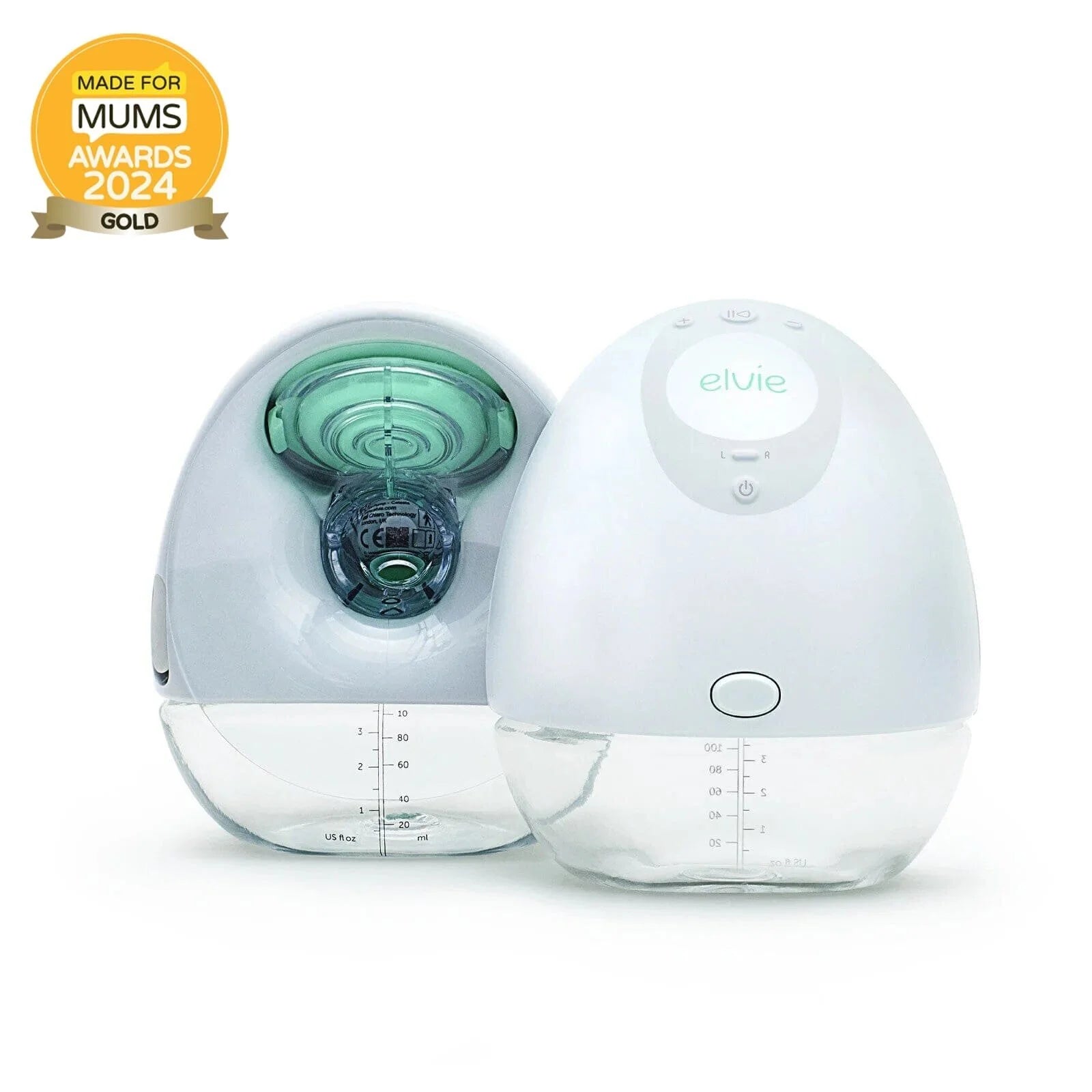 Elvie Pump Double Ultra - Quiet Wearable Electric Breast Pump - ebebek - Black Friday