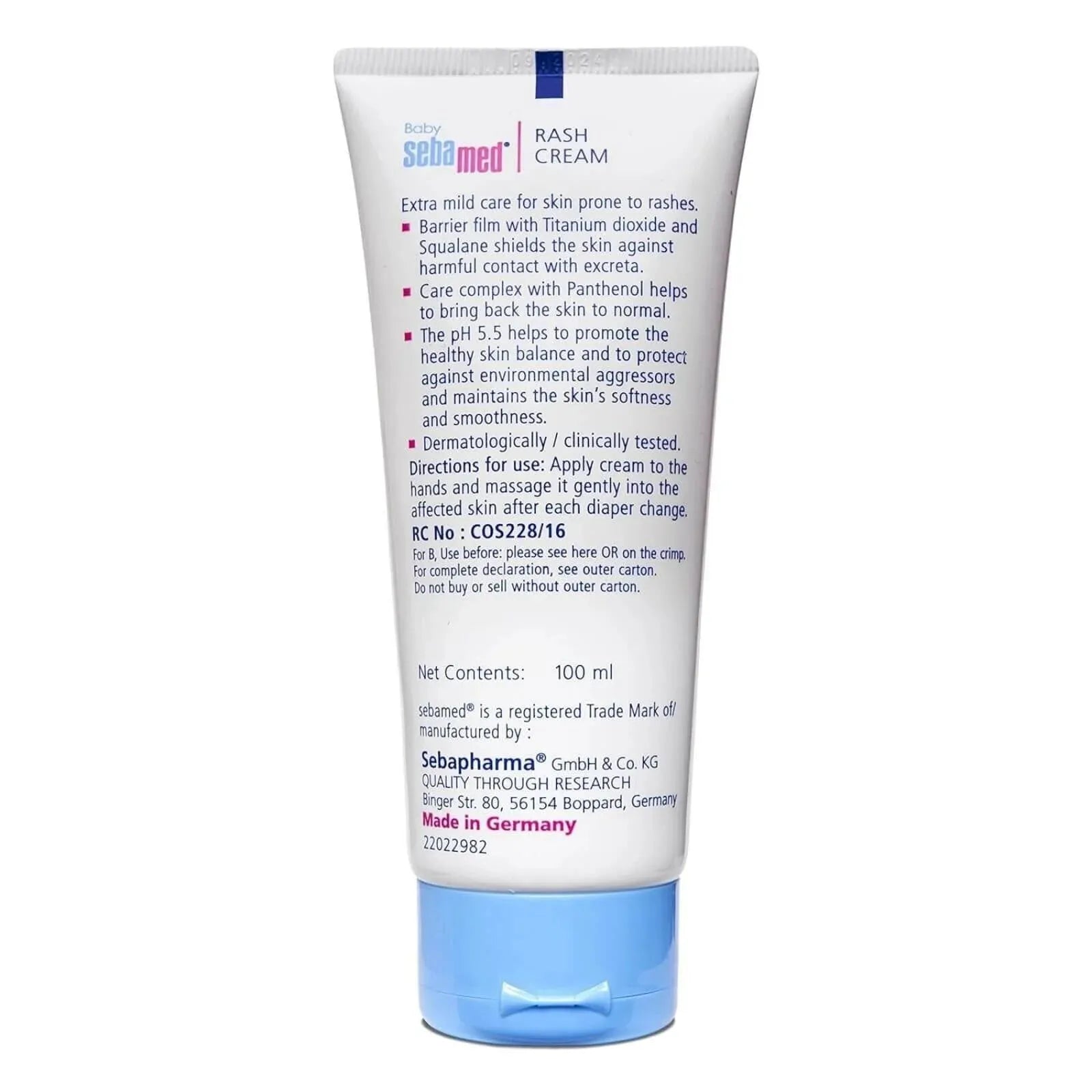 Sebamed Baby Nappy Rash Cream 100ml - ebebek - Black Friday