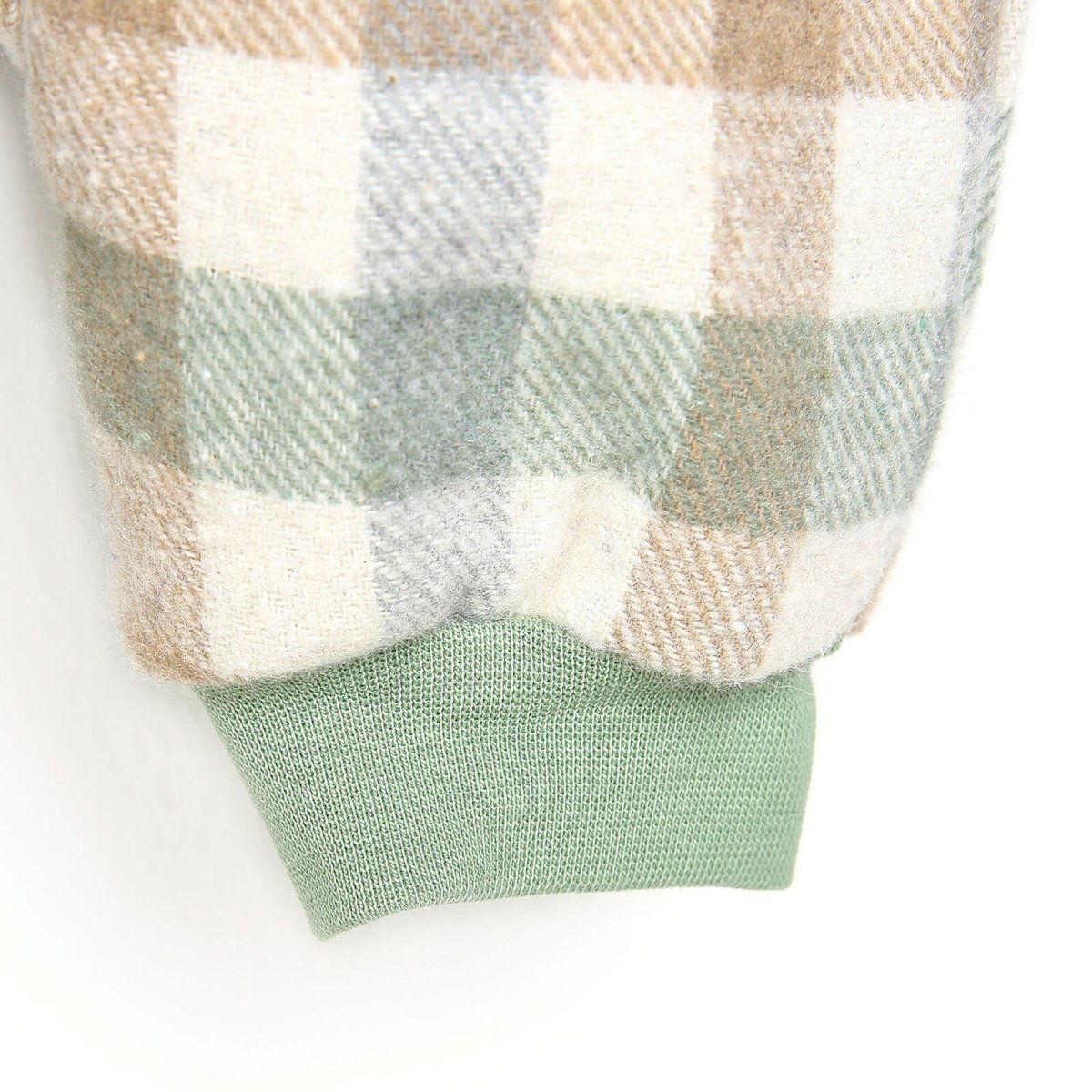 Bebbek Newborn Lumberjack Hooded Jumpsuit - Beige - ebebek - Black Friday