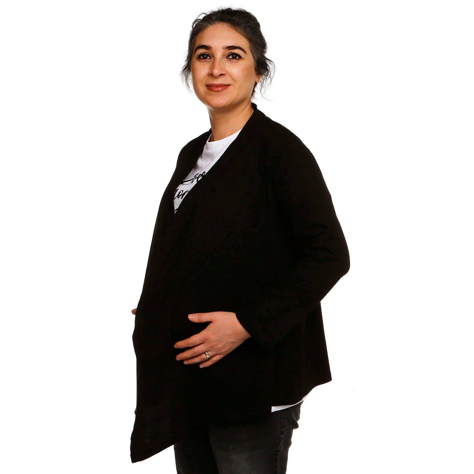 baby mom Maternity Cardigan - Black - ebebek - Black Friday