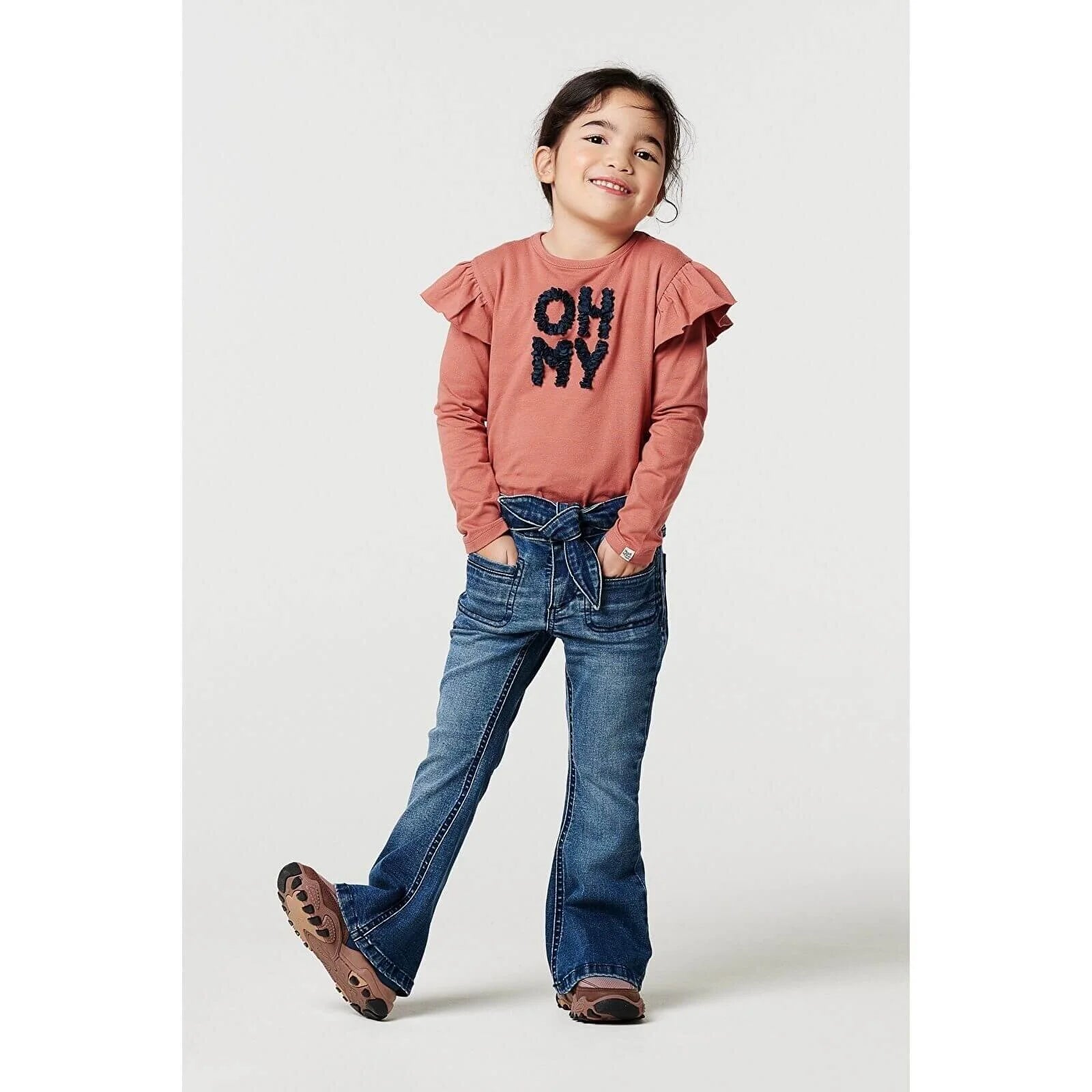 Noppies Girls T-shirt Long Sleeve Konawa - Cedar Wood - ebebek - Black Friday