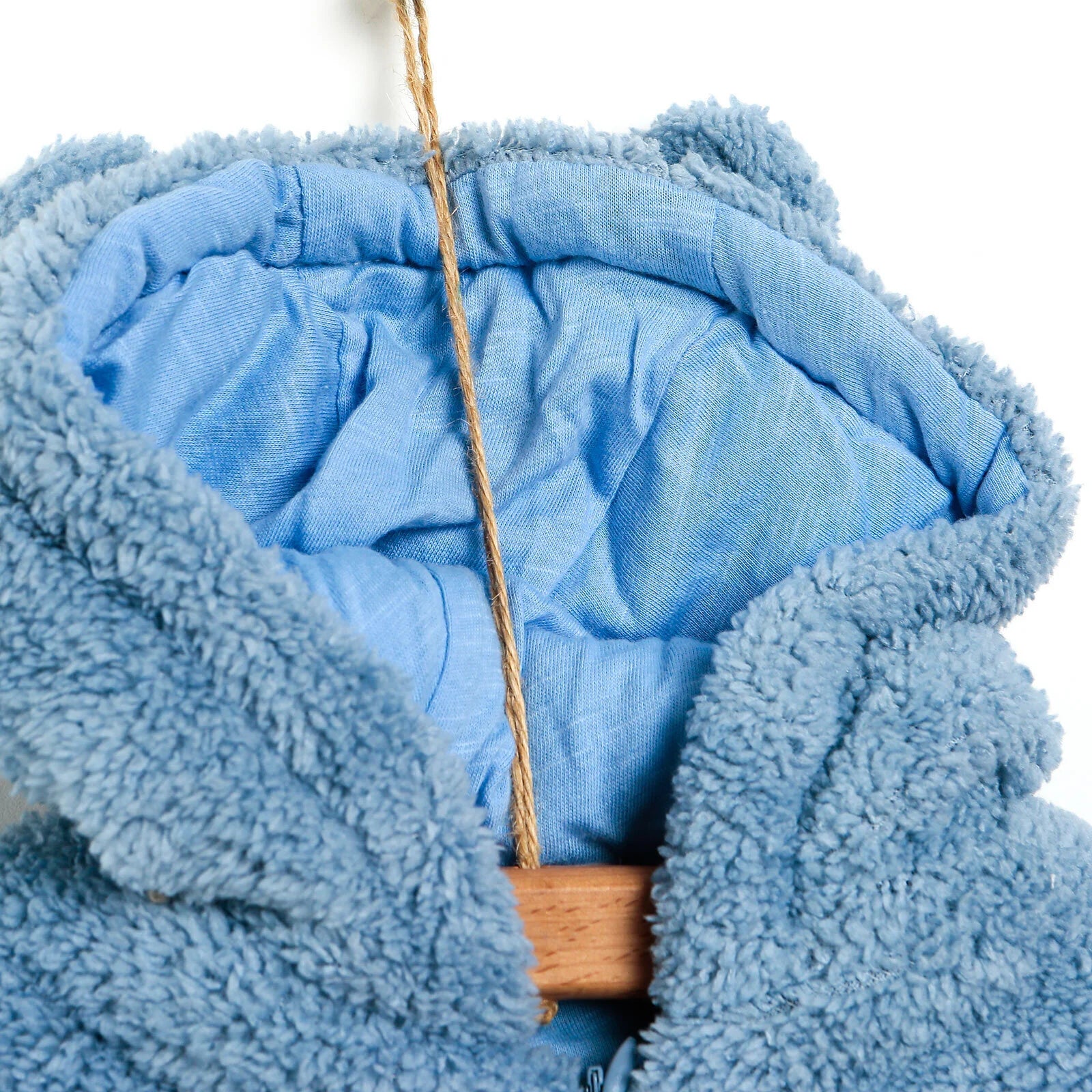 Cassiope Newborn Welsoft Footed Jumpsuit - Blue - ebebek - Black Friday