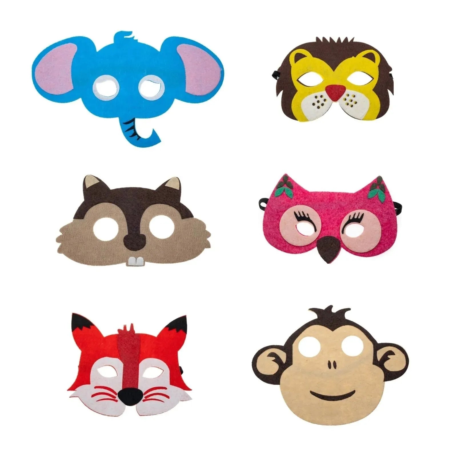 Jungle Animal Mask Assorted - ebebek - Black Friday