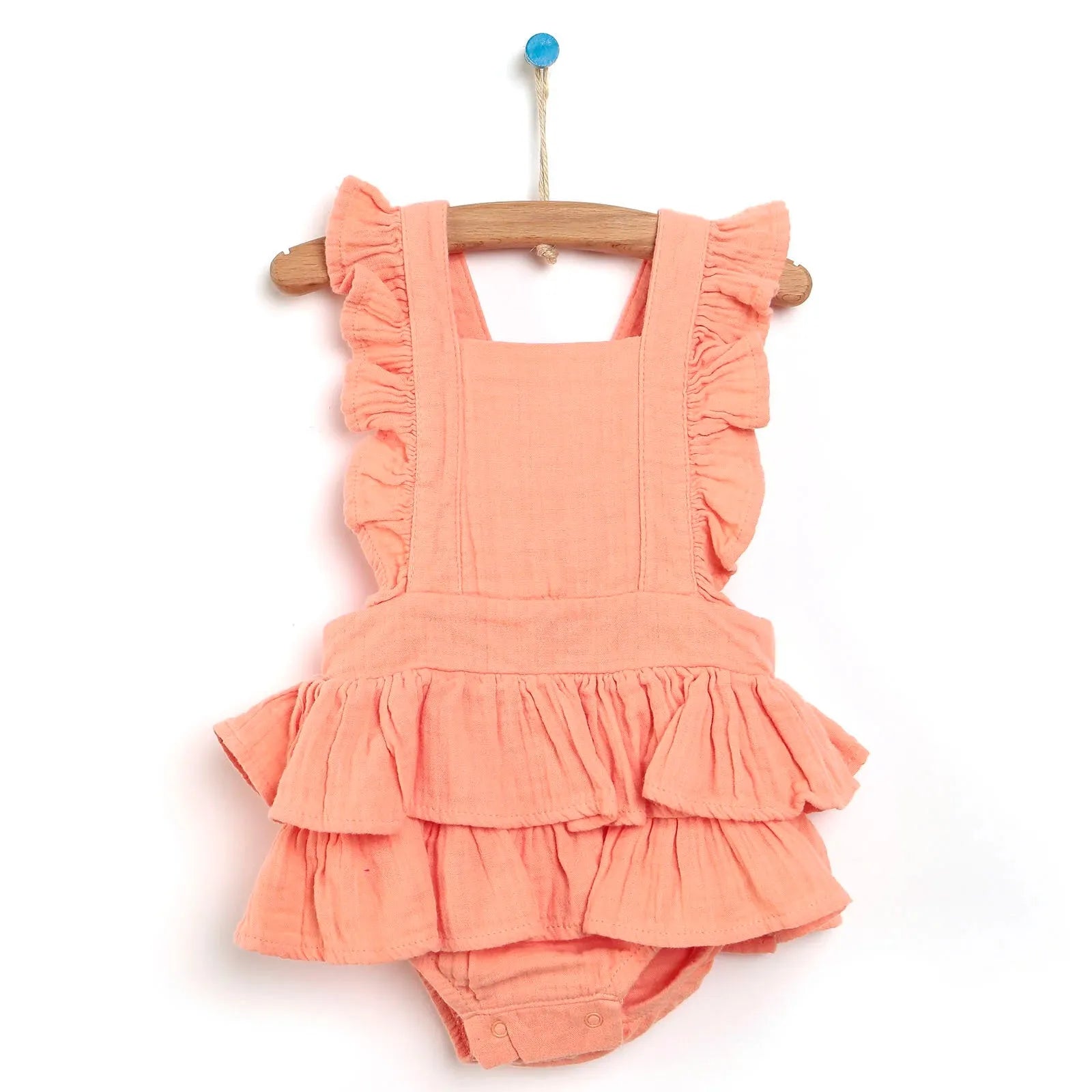 HelloBaby Overall Shorts - Salmon - ebebek - Black Friday