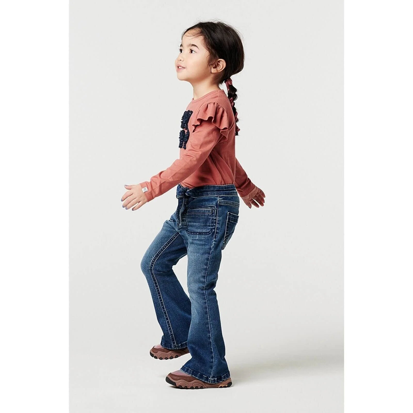 Noppies Girls T-shirt Long Sleeve Konawa - Cedar Wood - ebebek - Black Friday