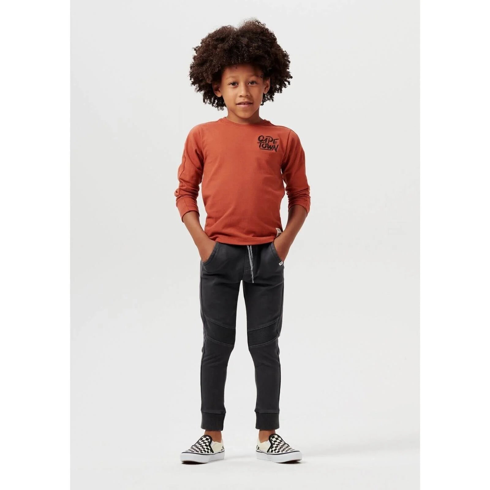 Noppies Longsleeve Roland - Baked Clay - ebebek - Black Friday