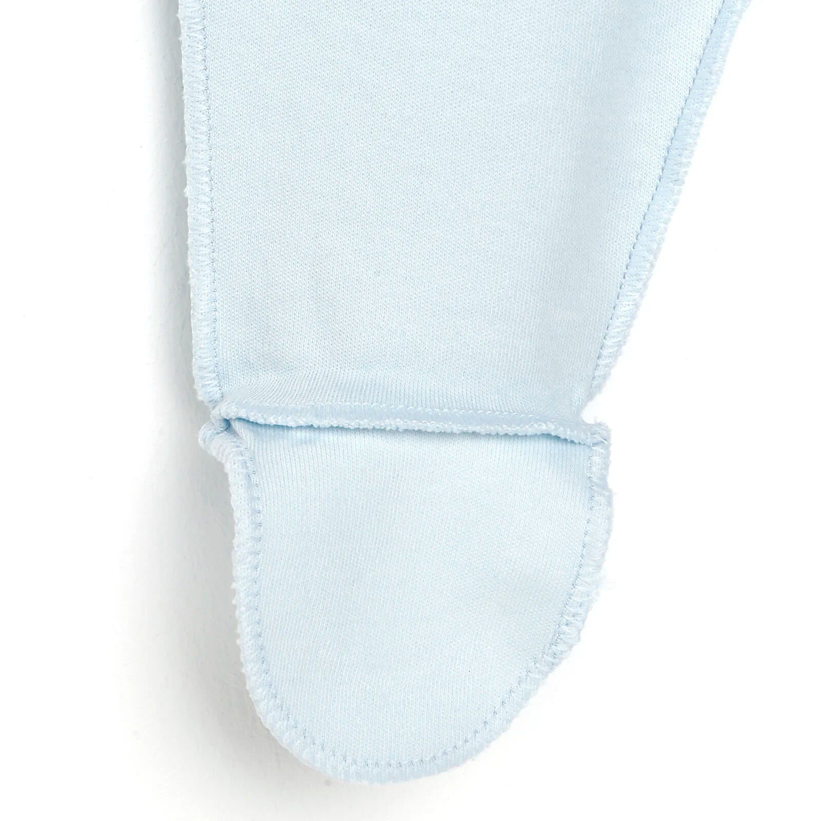 Bebetto Newborn Wrapover Top - Footed Bottom - Blue - ebebek - Black Friday