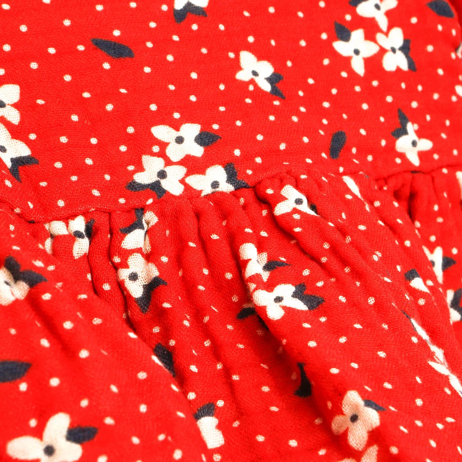 HelloBaby Basic Baby Girl Floral Muslin - Coral - ebebek - Black Friday