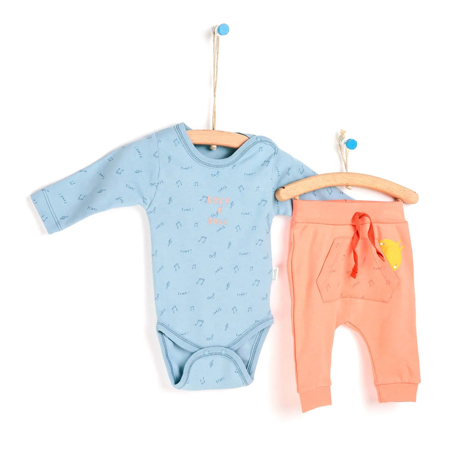 Bebetto Body - Footless Bottom - Light Blue - ebebek - Black Friday