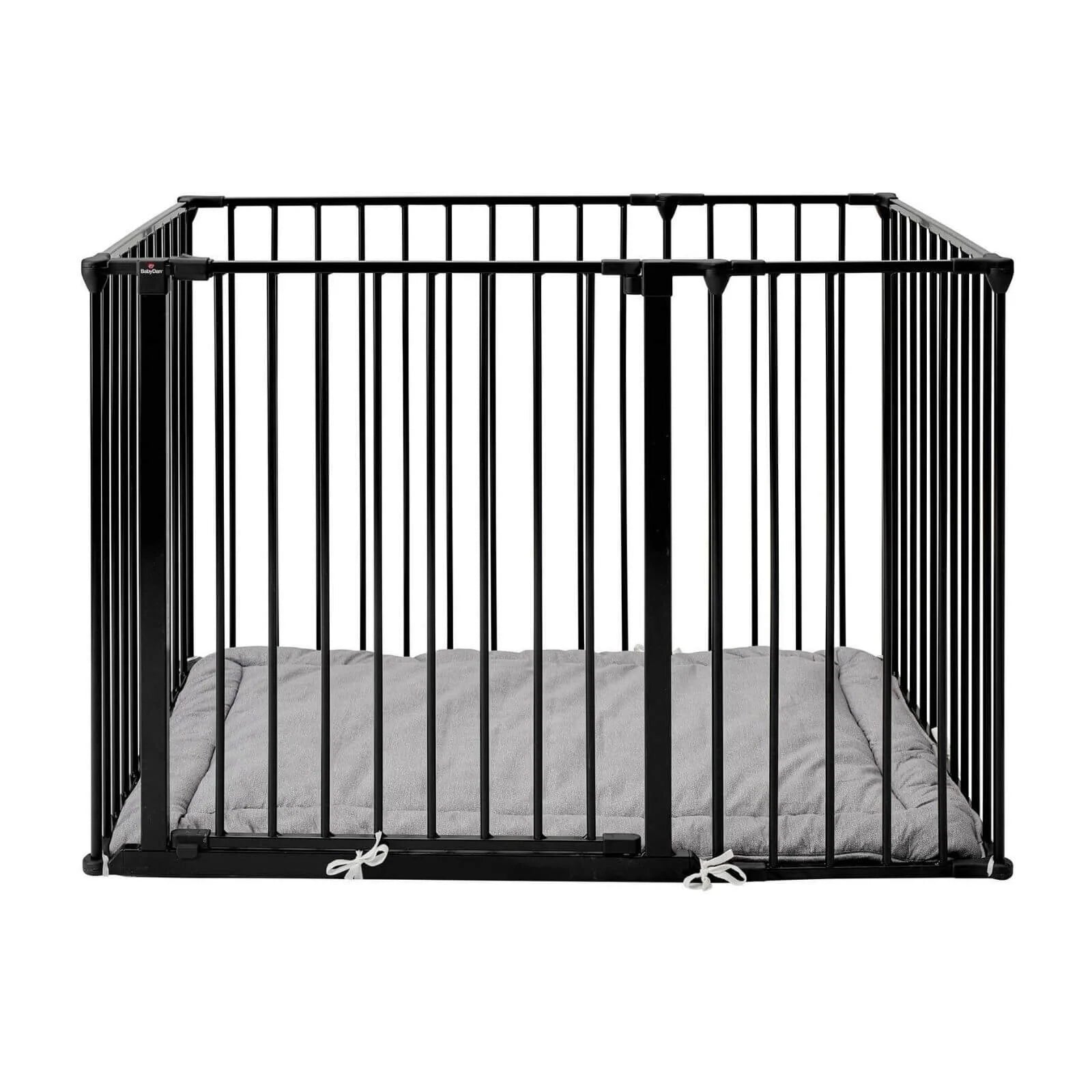 BabyDan Olaf Rectangle Playpen Black - ebebek - Black Friday