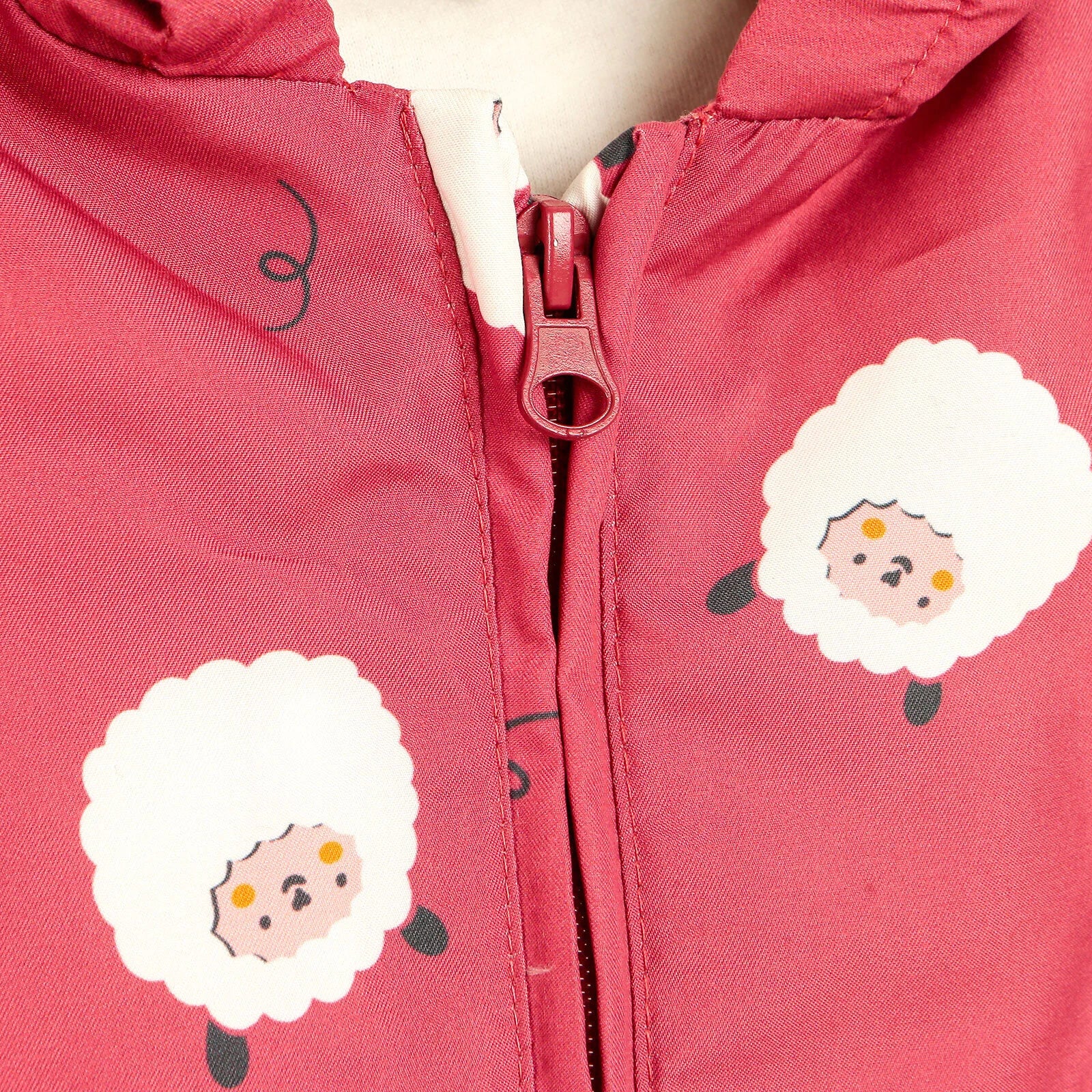 Midimod Basic Baby Girl Sheep Printed Ho - Light Rose - ebebek - Black Friday