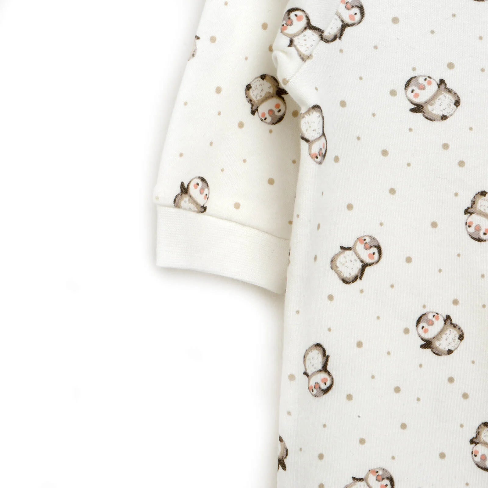 HelloBaby Newborn Baby Girl Footed Jumpsuit - Ecru - ebebek - Black Friday