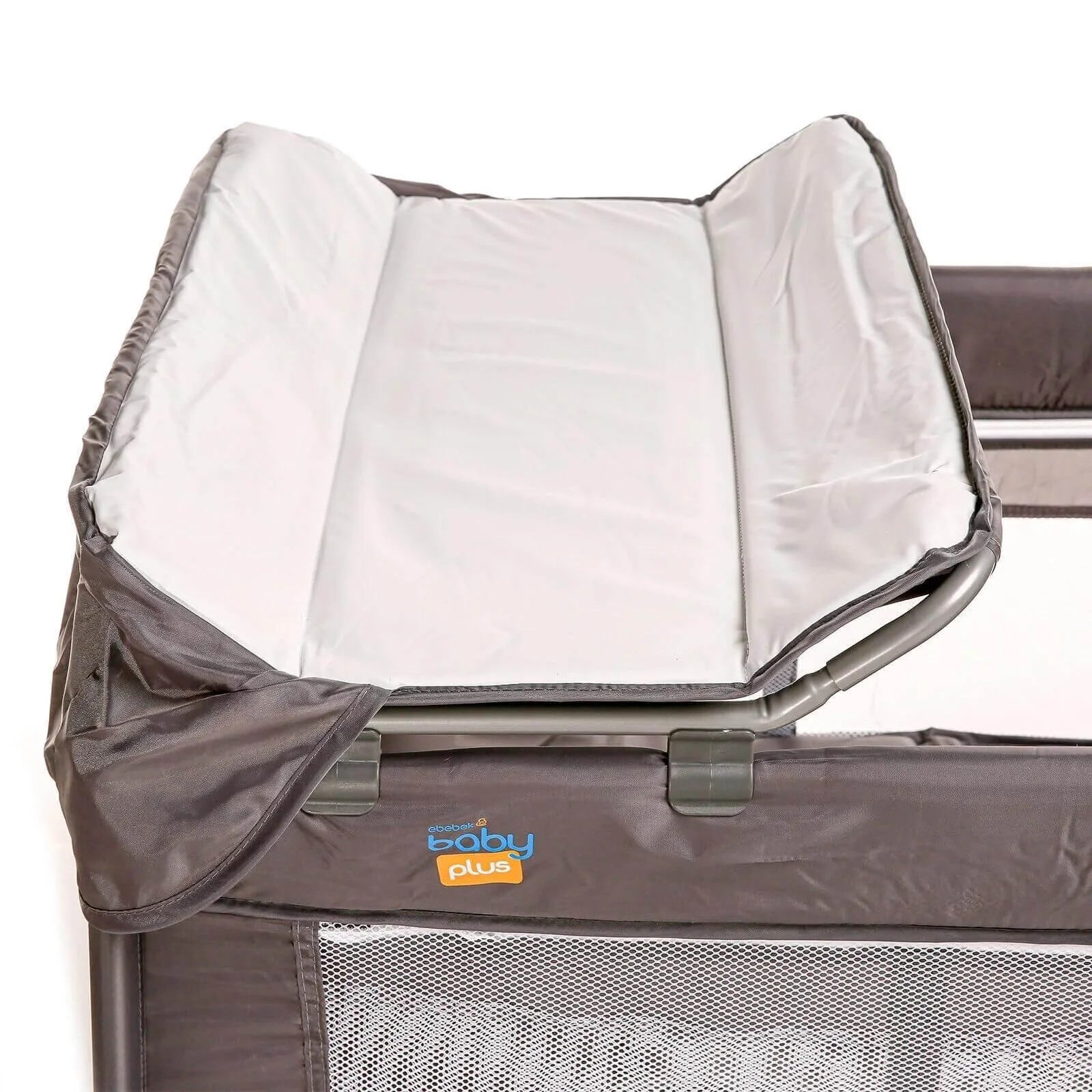 baby plus Play - Sleep Travel Cot - Grey - baby plus - ebebek