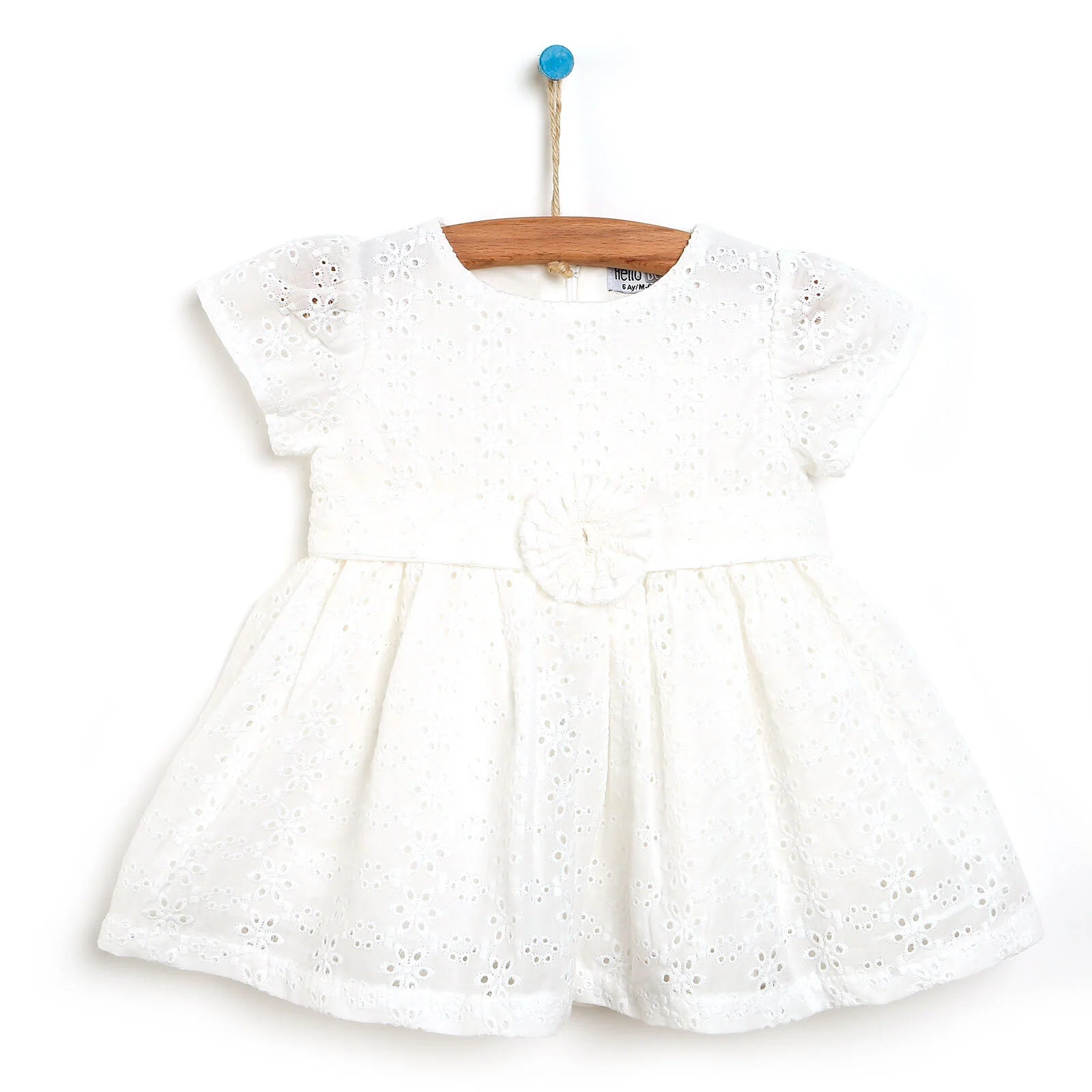 HelloBaby Basic Baby Girl Embroidered & - White - ebebek - Black Friday