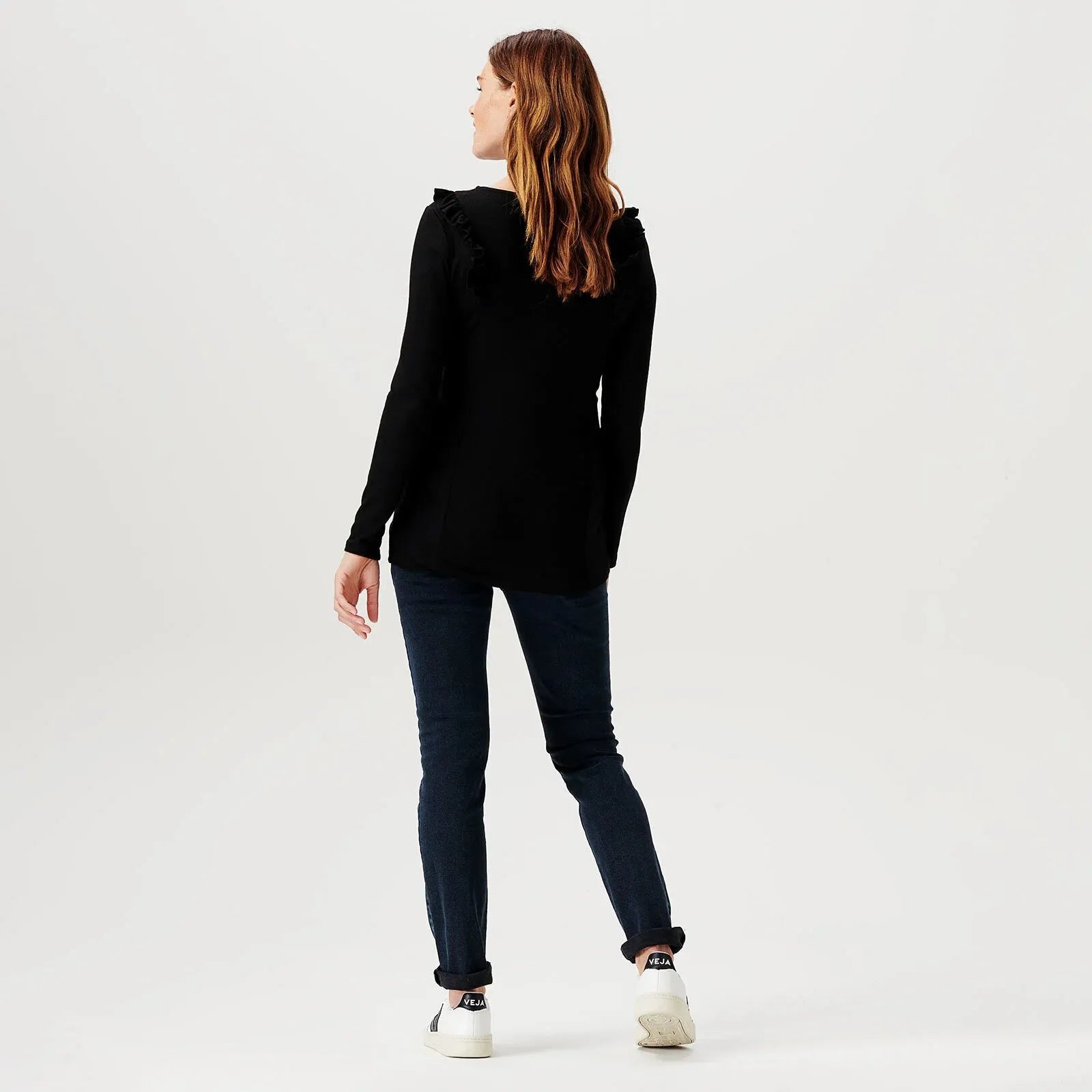Noppies Tshirt Pierson nursing long sleeve - Black - ebebek - Black Friday