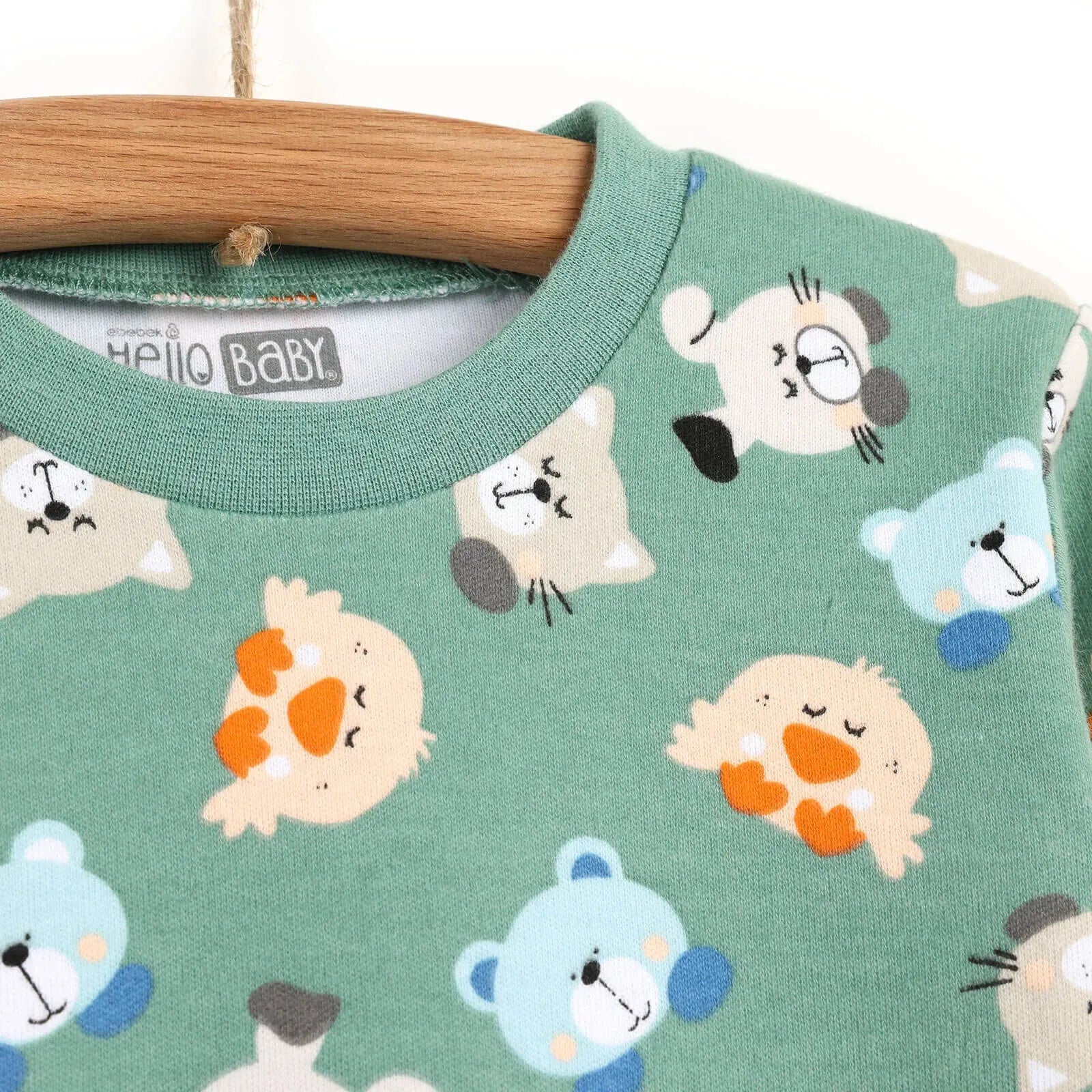 HelloBaby Basic Unisex Pyjamas Set - ebebek - Black Friday